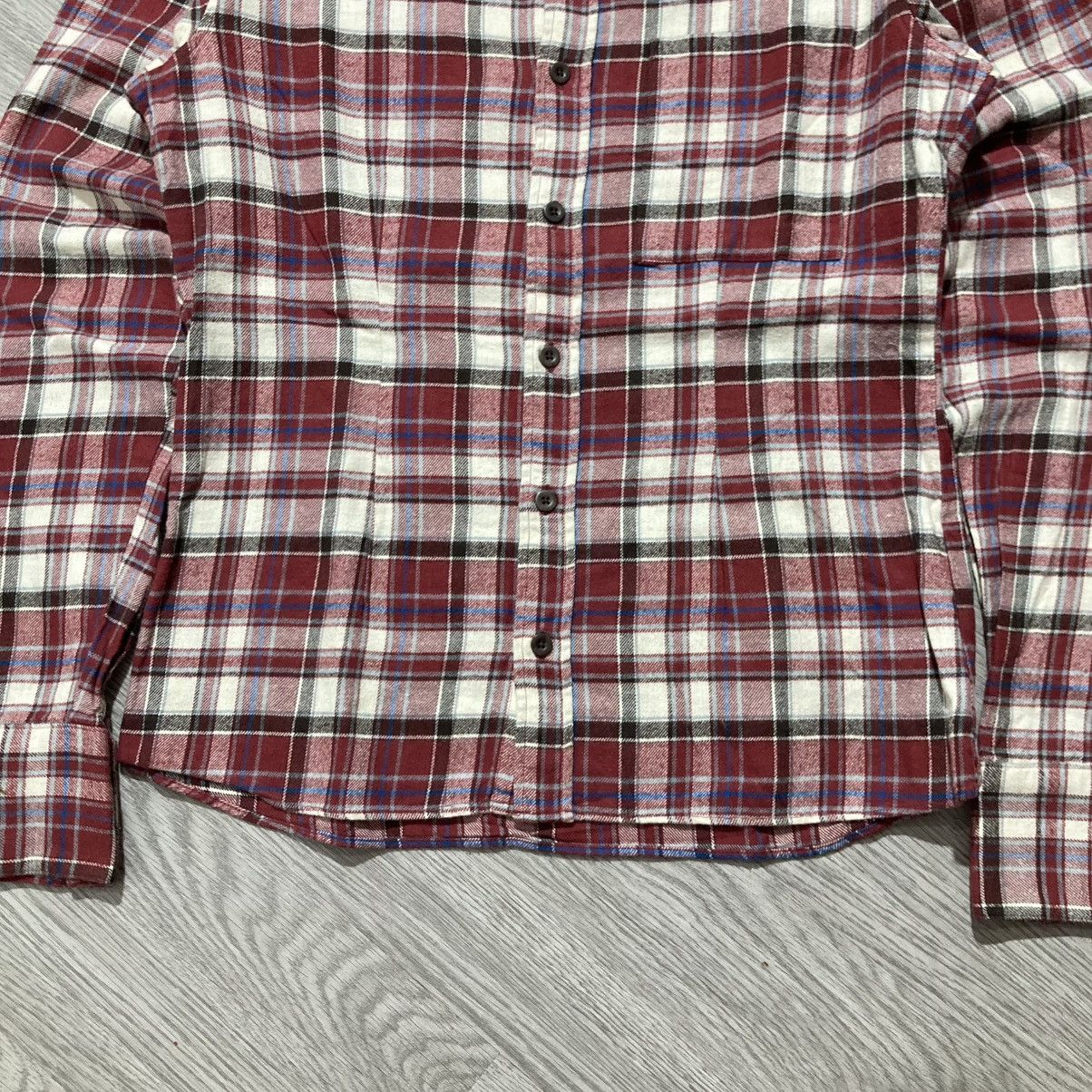 GOSTAR DE FUGA 🇯🇵 2000s Gostar De Fuga Flanel Plaid Shirt Button Up Lgb Size US S / EU 44-46 / 1 - 6 Thumbnail