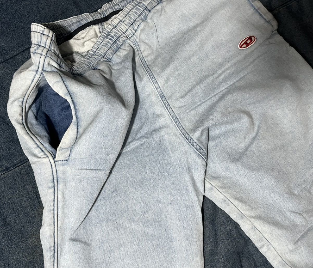 Diesel Tapered D-Lab Track Loose Denim pants Size US 30 / EU 46 - 5 Thumbnail