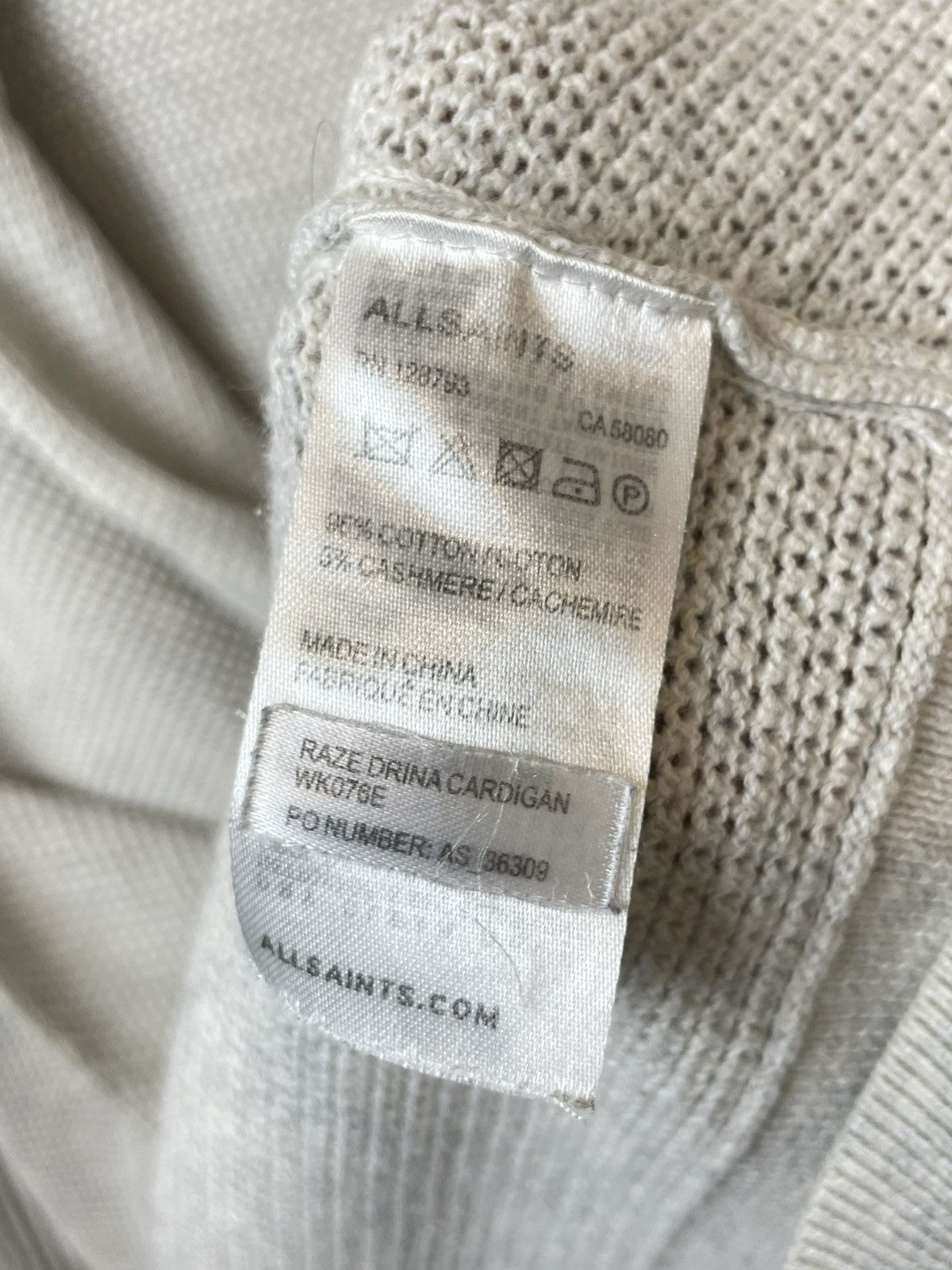 Allsaints All Saints Itat Shrug Cardigan Size M / US 6-8 / IT 42-44 - 9 Thumbnail