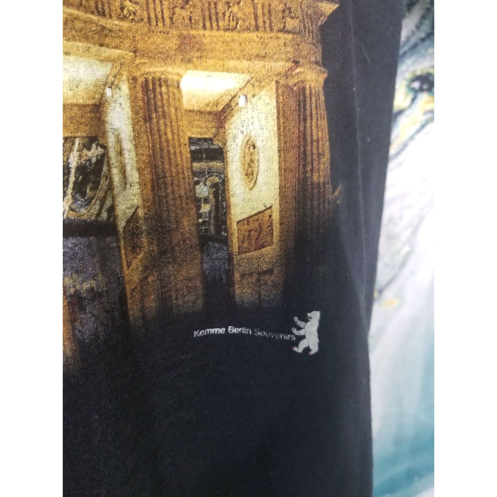 Fruit Of The Loom Retro Mens XL Berlin Germany Travel Souvenir T Shirt Size US XL / EU 56 / 4 - 2 Thumbnail