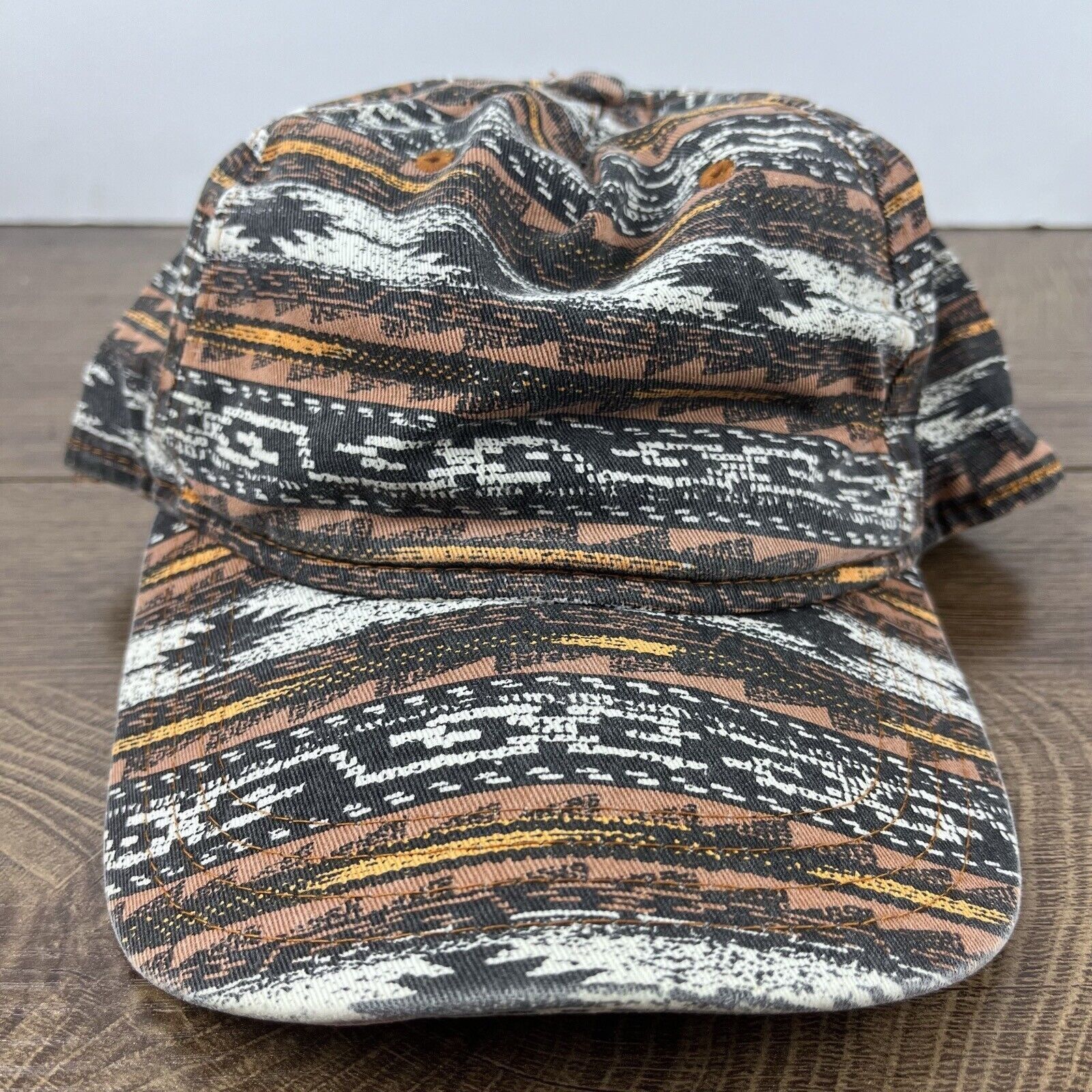 Vans Vans Orange Brown Hat Adjustable Hat Orange Adjustable Hat A Size ONE SIZE - 3 Thumbnail