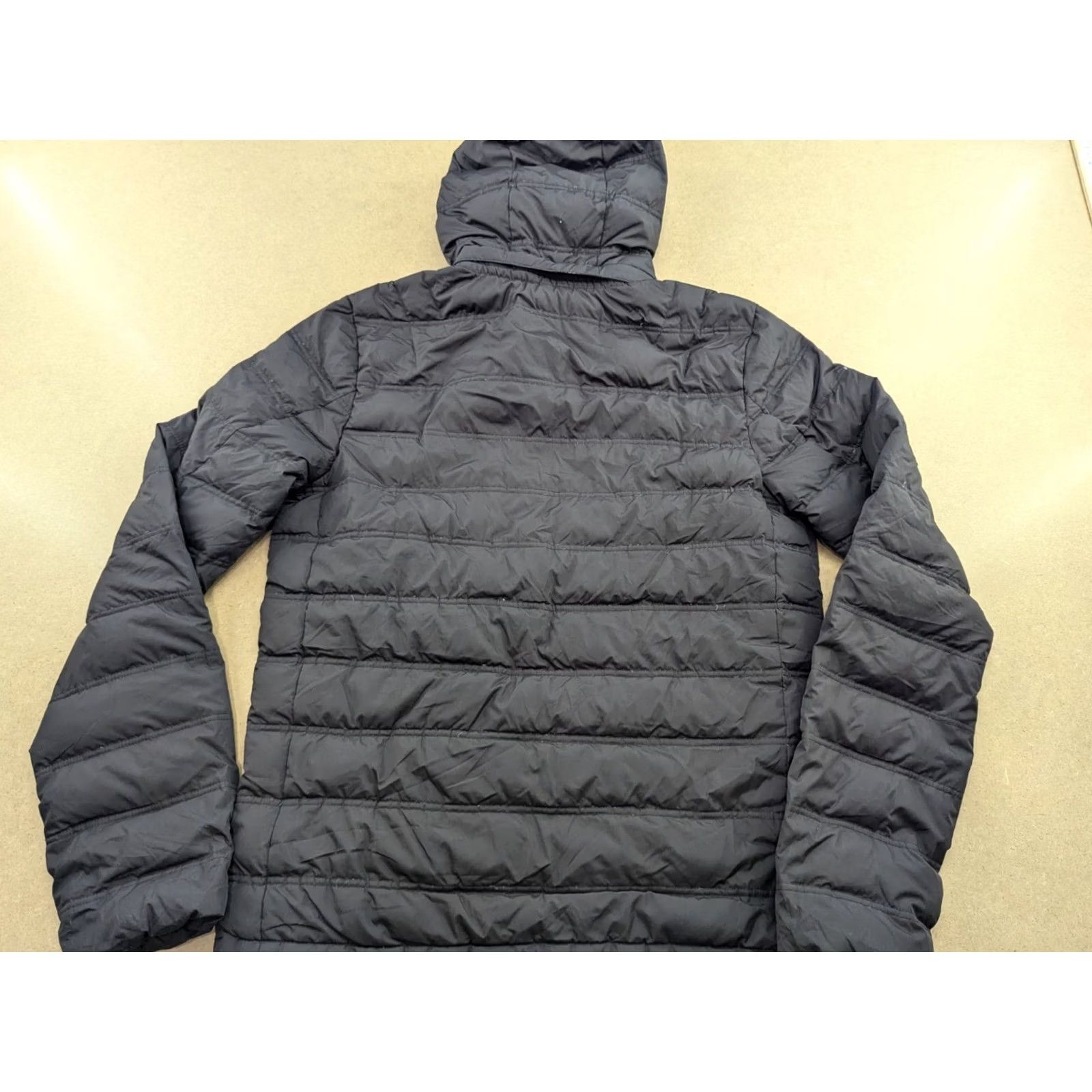 Vintage Ciesse Piumini Down Fill 800 Puffer Jacket Womens Jersey Brown 46 Long Zip Hooded Reversible Casual Outdoor Size L / US 10 / IT 46 - 2 Thumbnail