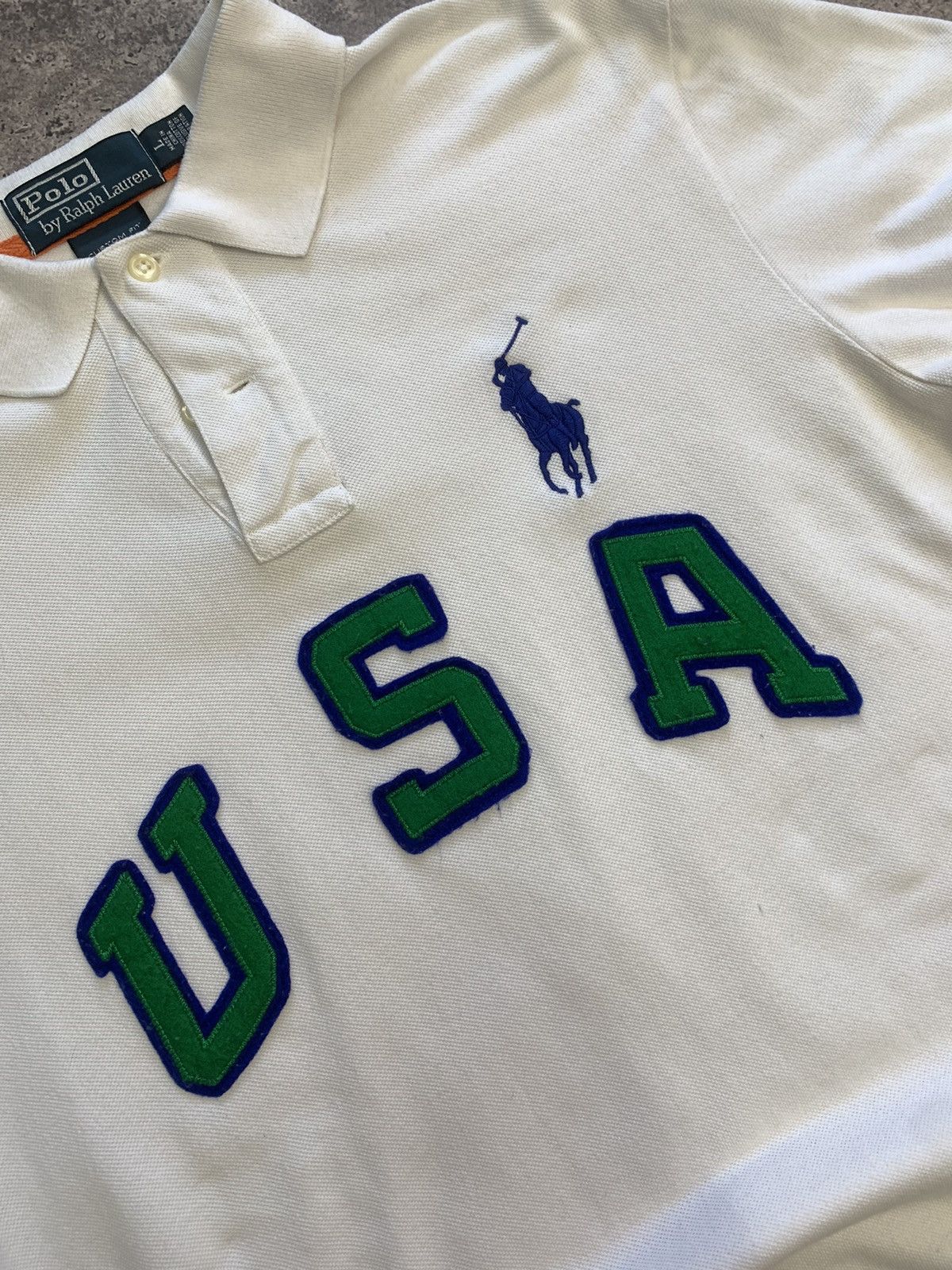 Polo Ralph Lauren × Vintage Vintage Y2K Polo Ralph Lauren Chaps USA Polo T-shirt rare Size US L / EU 52-54 / 3 - 6 Thumbnail