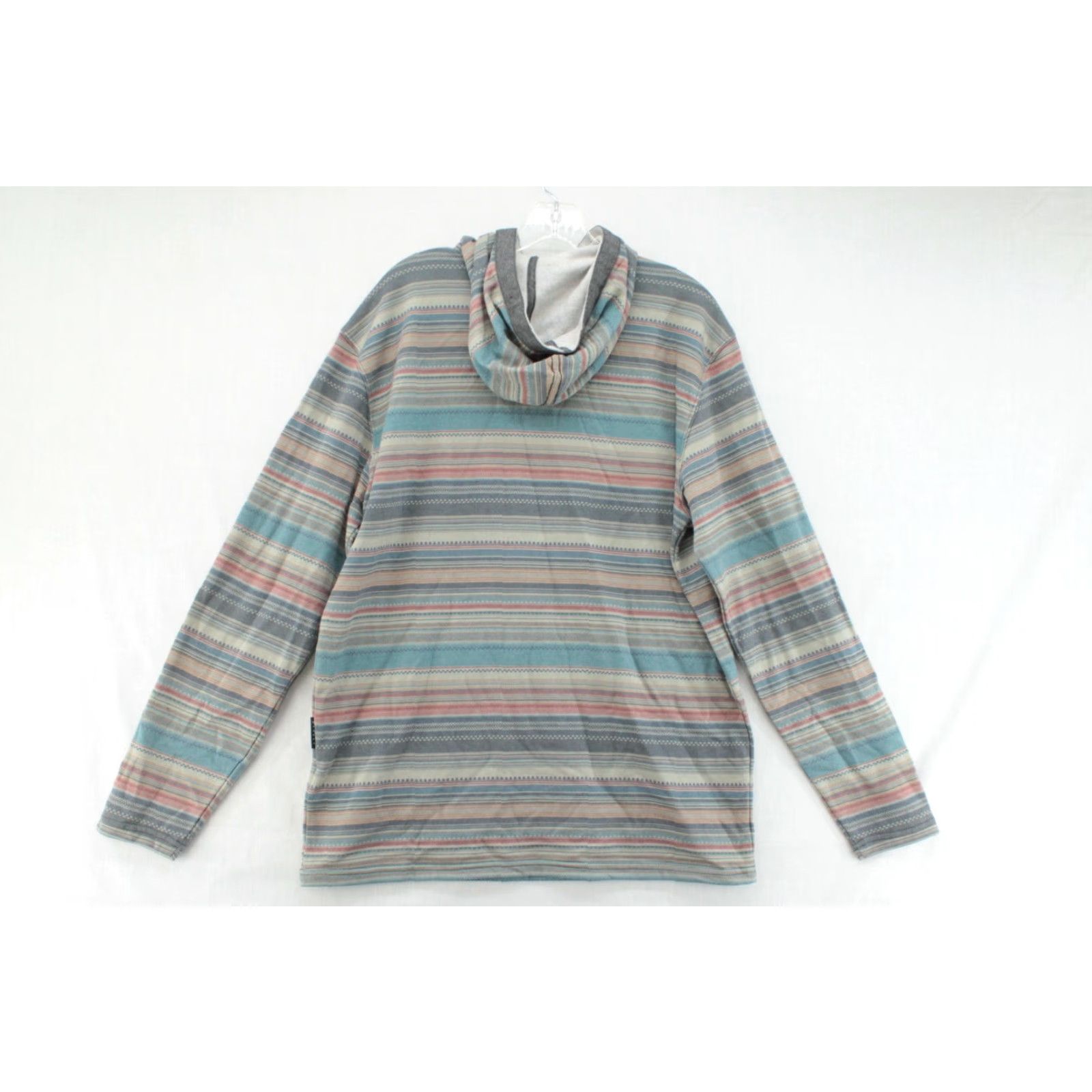 Vissla VISSLA Hoodie Mens Multicolor Striped Fleece Surf Skate Coastal Pullover NWT Size US L / EU 52-54 / 3 - 3 Thumbnail