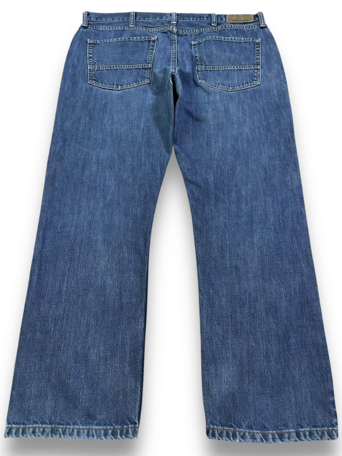 Nautica Vintage Y2K Nautica Regular Straight Blue Denim Jeans Size US 38 / EU 54 - 2 Thumbnail