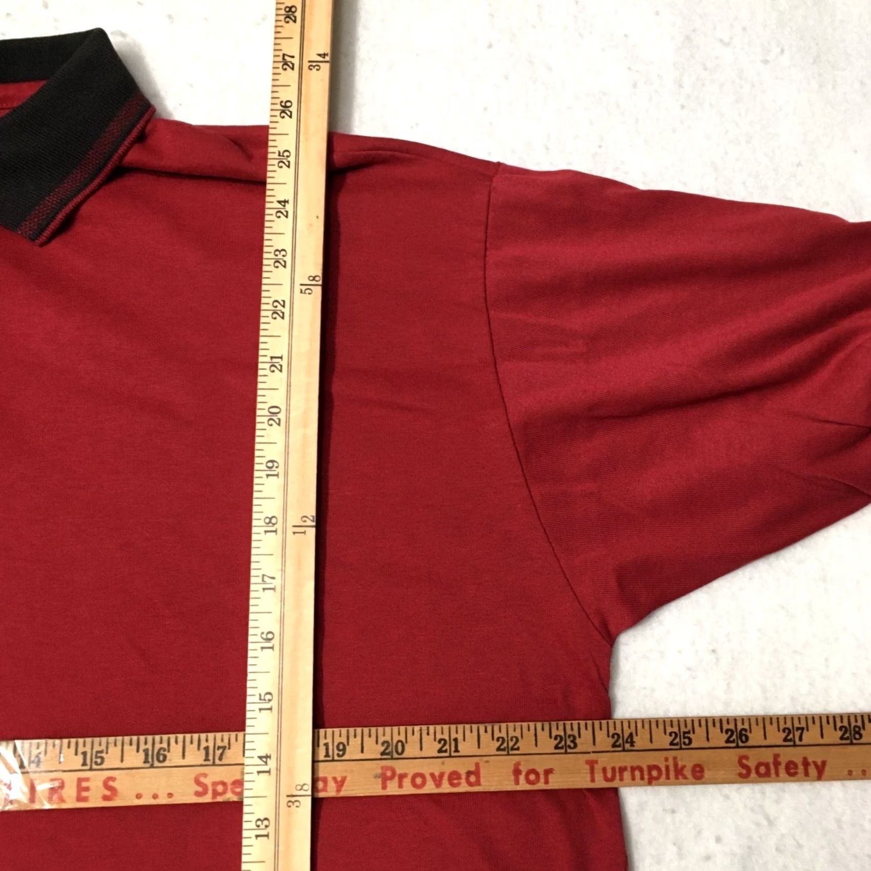 Vintage King Louie America Polo Shirt Men L Red Cotton Short Sleeve Polo Size US L / EU 52-54 / 3 - 6 Thumbnail