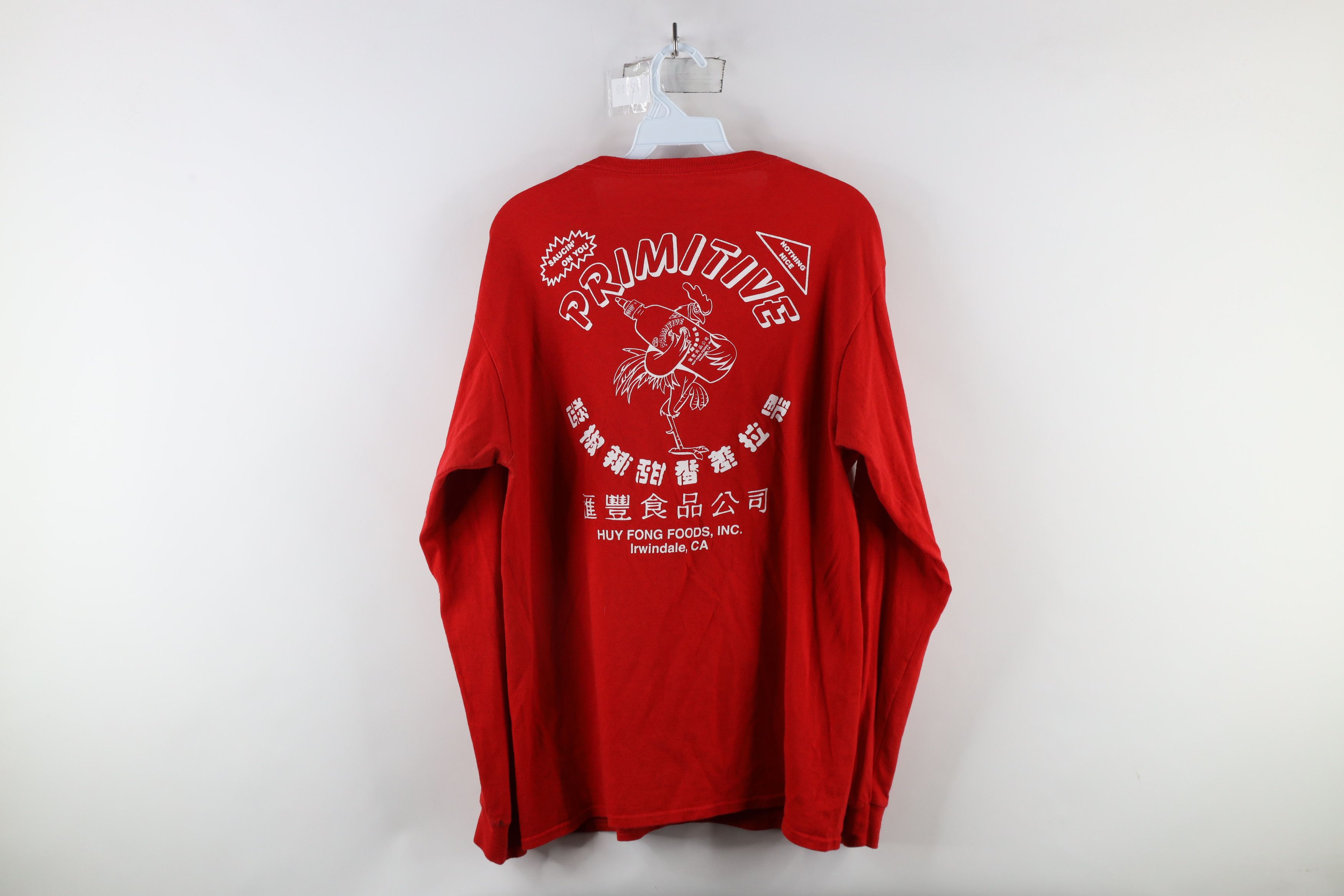 Primitive × Vintage Primitive Skateboards Sriracha Sauce Long Sleeve T-Shirt Size US M / EU 48-50 / 2 - 11 Thumbnail