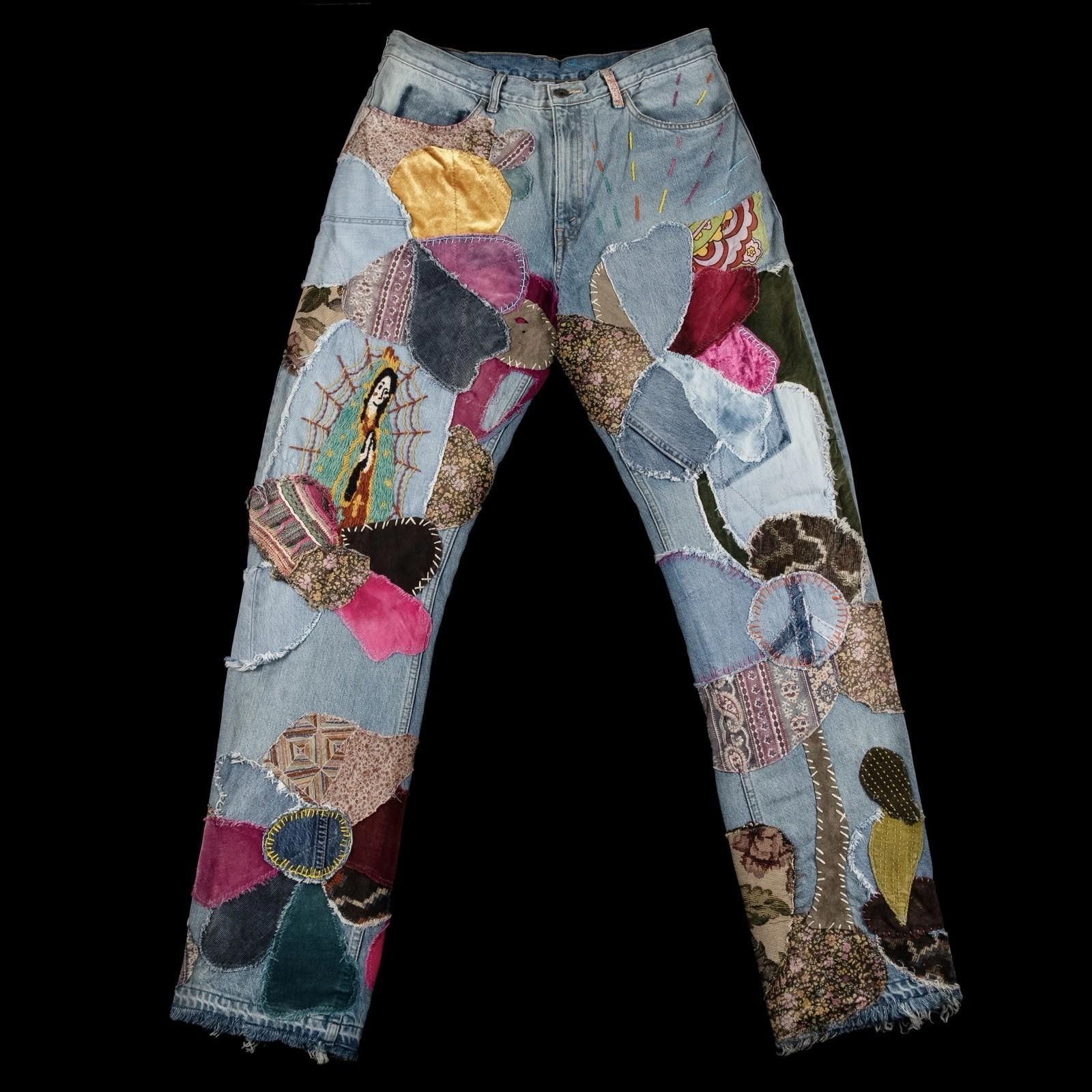 Kapital Kapital 14 oz Denim Crazy El Paso 5p Monkey Cisco Hippie 38 Size US 38 / EU 54 - 1 Thumbnail