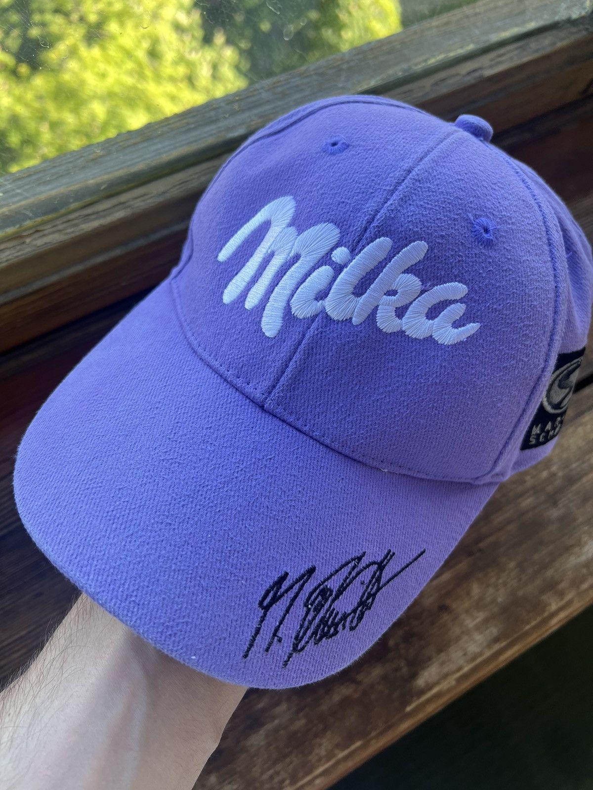 Vintage Vintage Y2K Hat Milka Martin Schmitt Race Cap Size ONE SIZE - 5 Thumbnail