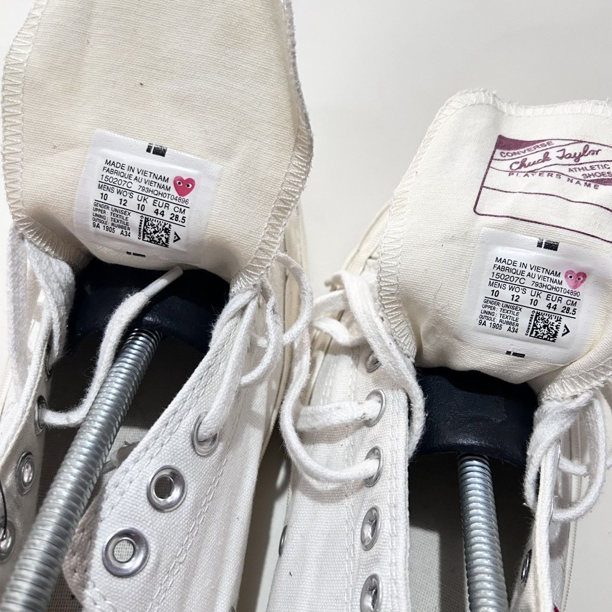Converse Comme des Garçons x Converse Chuck 70 Ox 'Play' 150207C Size US 10 / EU 43 - 9 Thumbnail