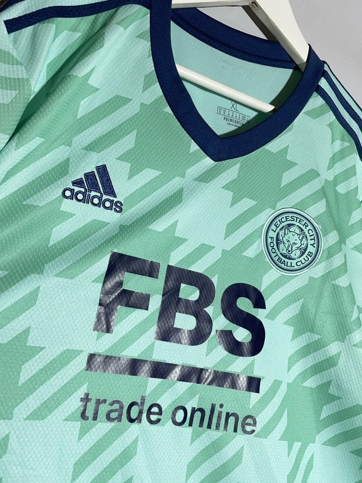 Adidas Leicester City Adidas 2021/22 Away Football Shirt Size US XL / EU 56 / 4 - 3 Thumbnail