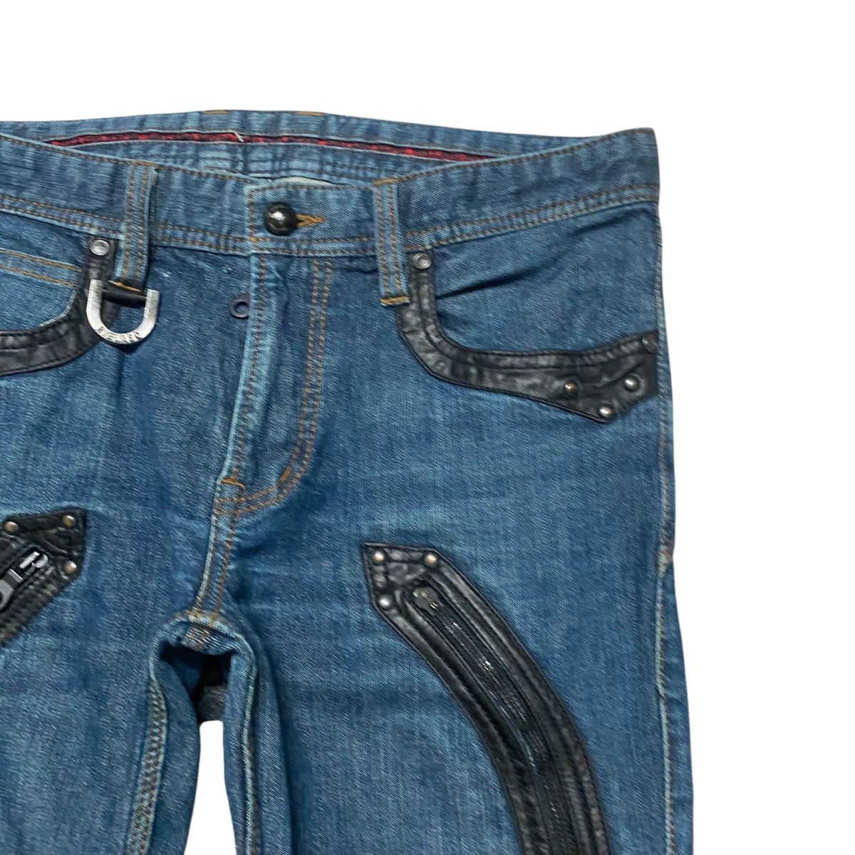 Nicole Club REALABO X NCFM Denim Slim Jeans Zipper Size US 30 / EU 46 - 5 Thumbnail