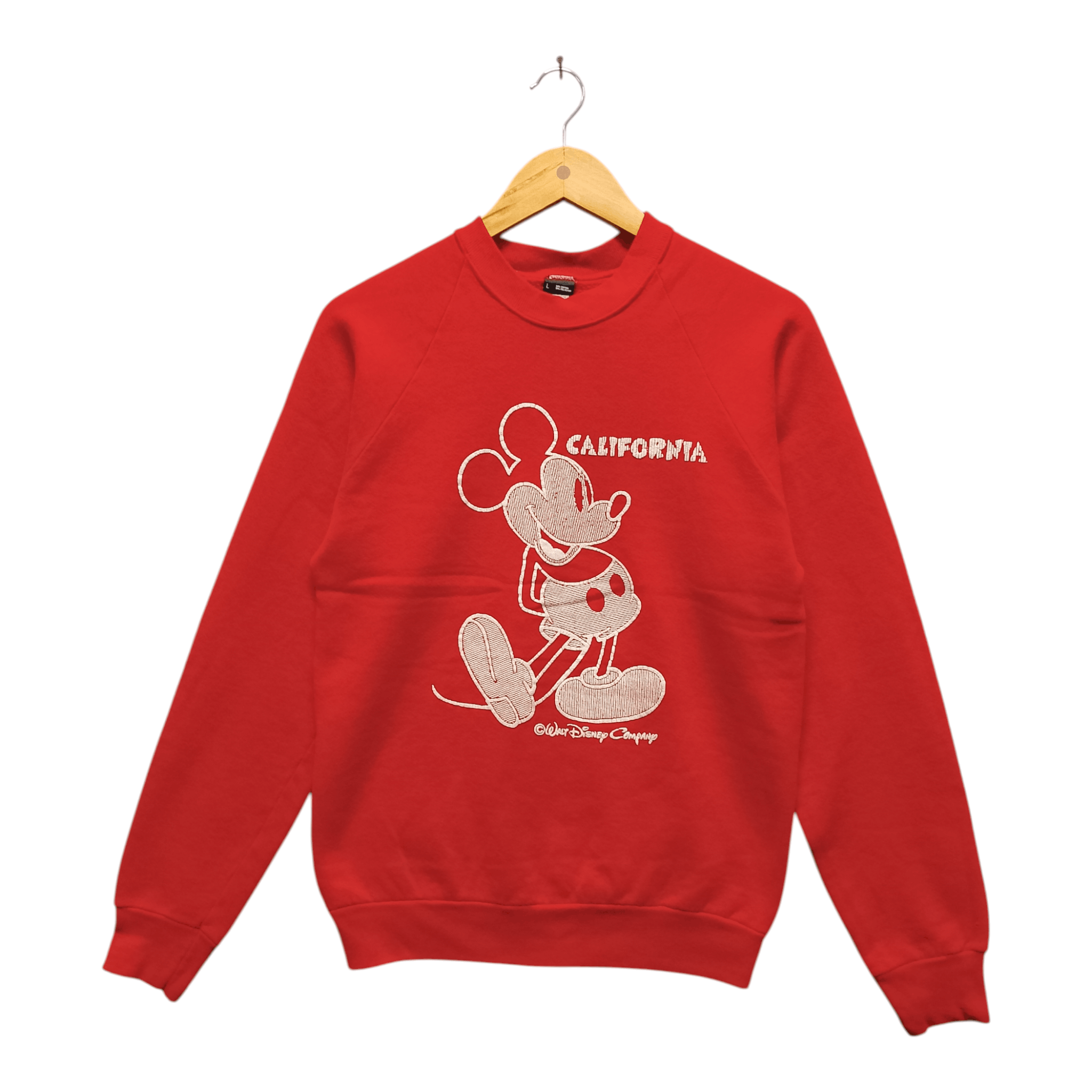 Vintage Vintage Mickey Mouse California Sweatshirt Screen Stars Size US L / EU 52-54 / 3 - 1 Thumbnail