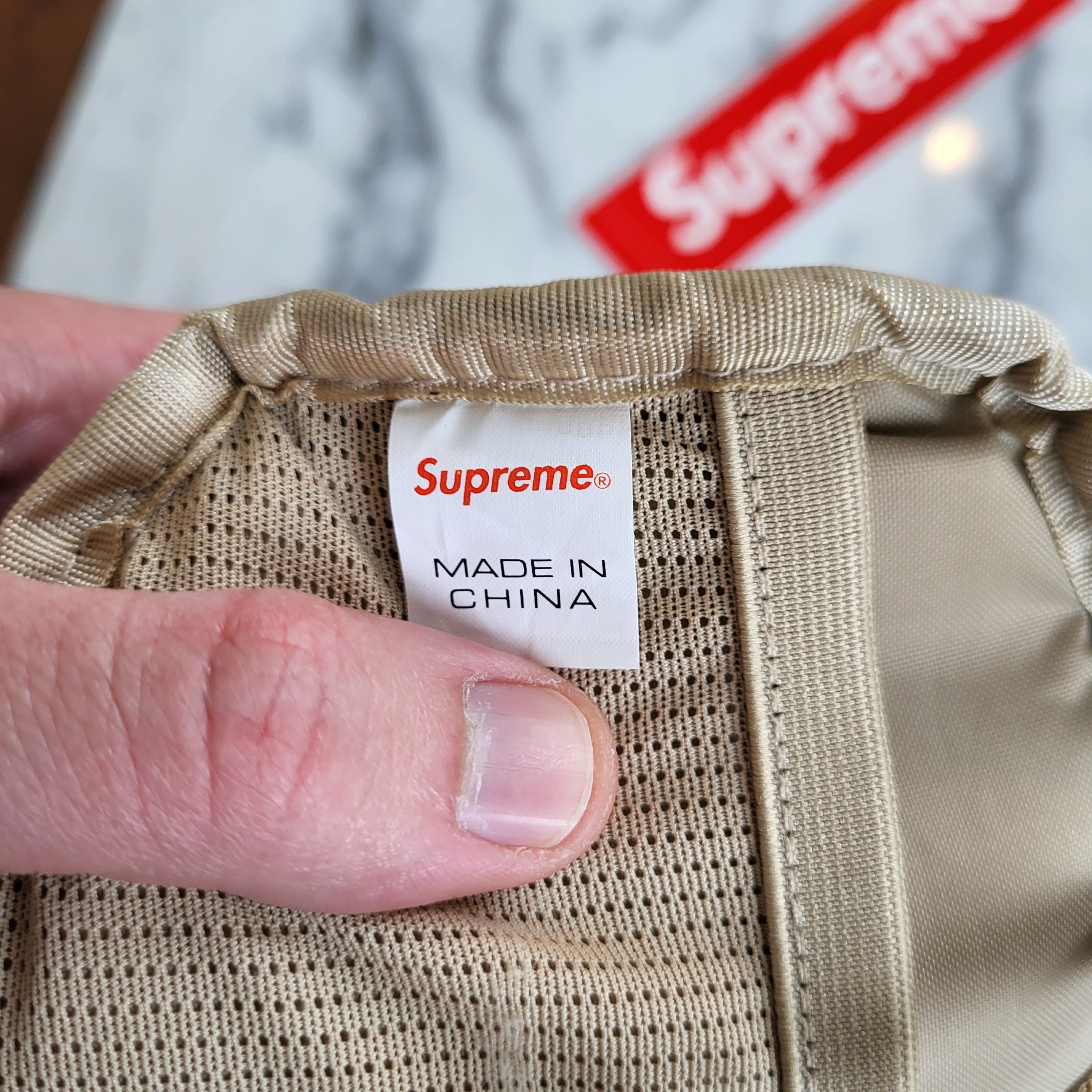 Supreme Supreme Waist Bag TAN (SS18) Size ONE SIZE - 19 Thumbnail