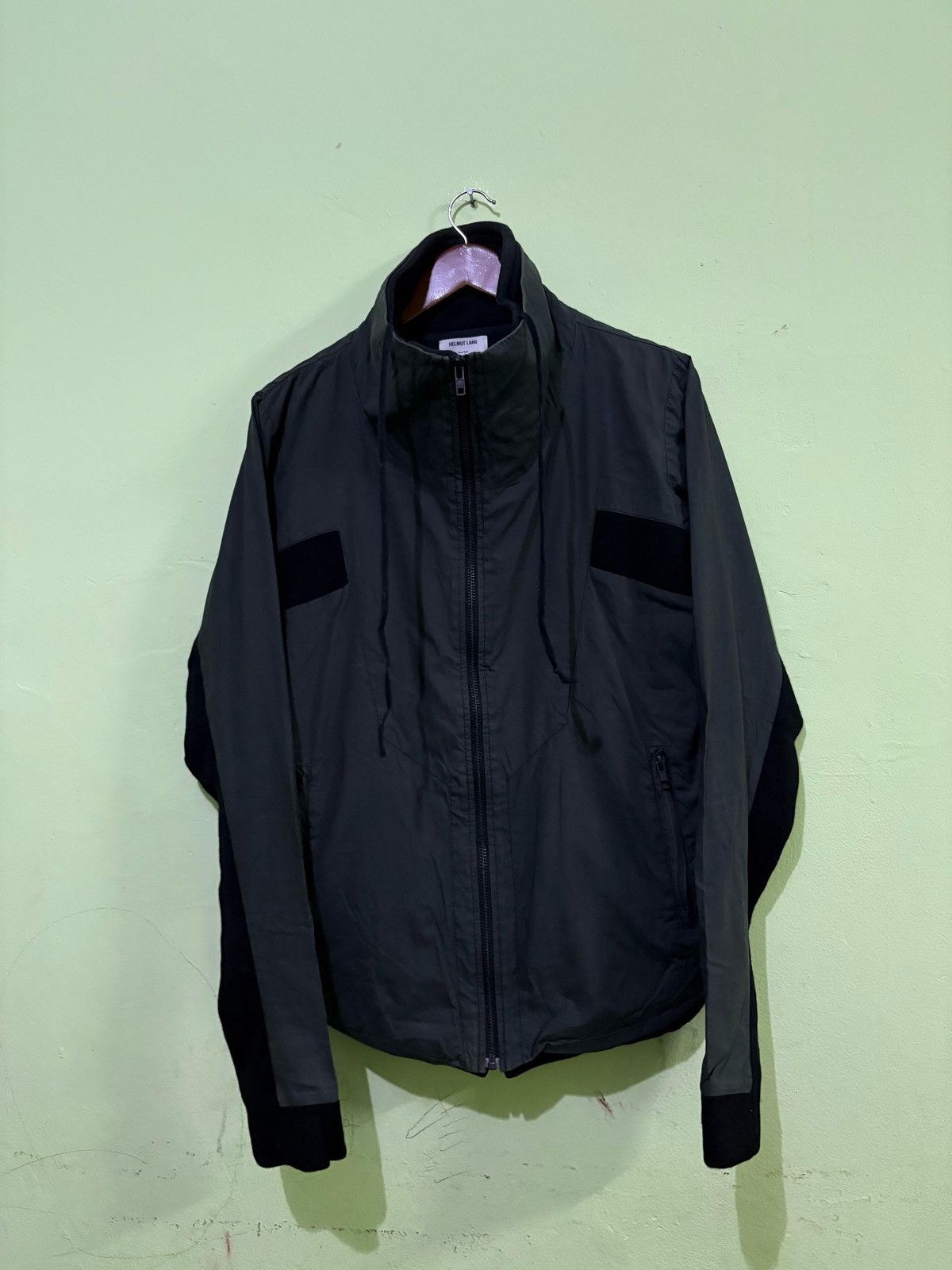 Helmut Lang Helmut Lang Asymmetric Hybrid Jacket Design Two Way Jacket Size US XS / EU 42 / 0 - 1 Thumbnail
