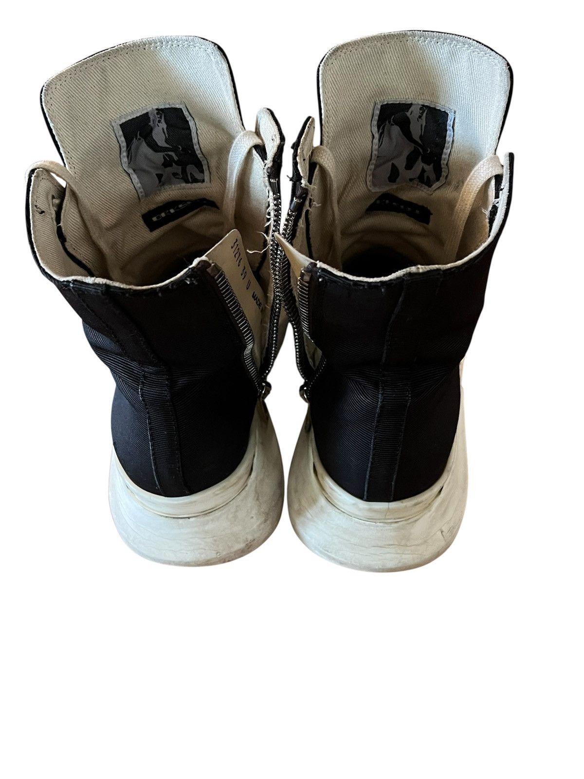 Rick Owens Rick Owens DRKSHDW ‘Abstract’ Ramones Size US 6.5 / EU 39-40 - 2 Thumbnail