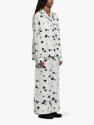 Marni o1w1db10824 Silk Shirt in White Size XS / US 0-2 / IT 36-38 - 2 Thumbnail