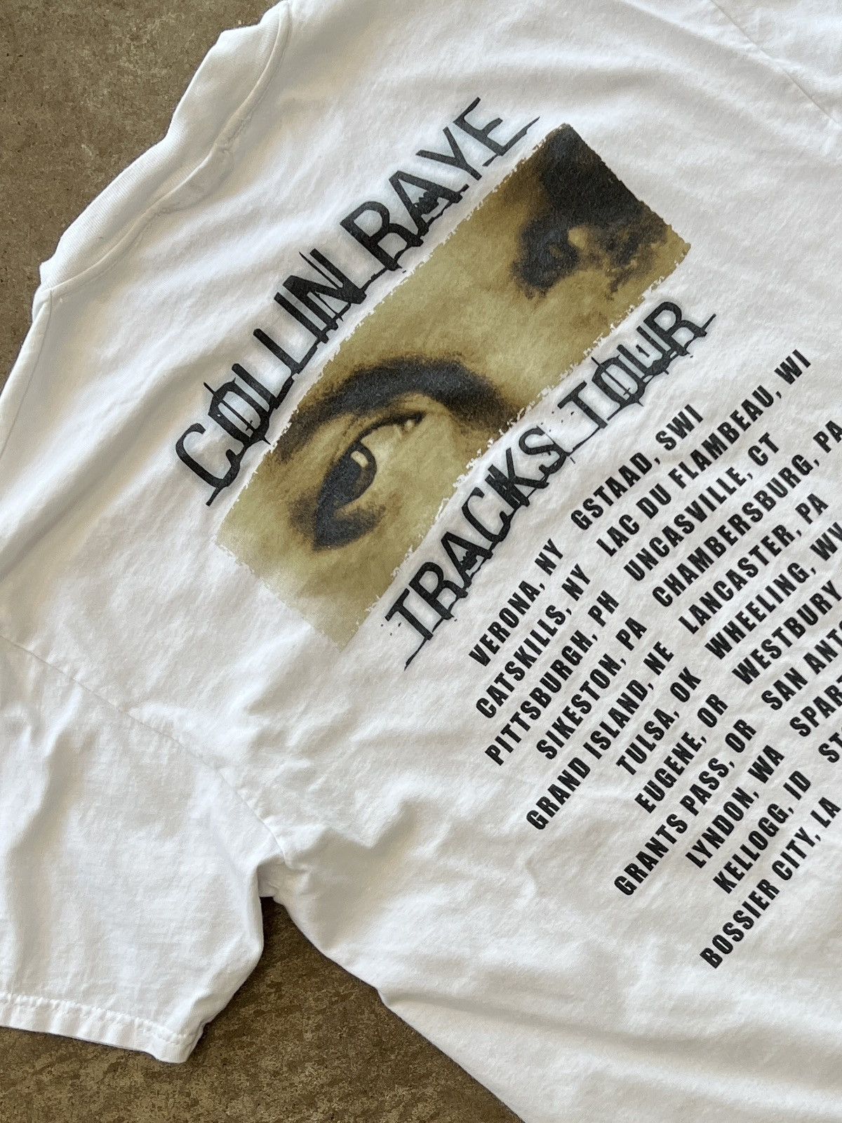 Band Tees Vintage Y2K 2000 Collin Raye Tour Concert Tee Large Size US L / EU 52-54 / 3 - 4 Thumbnail