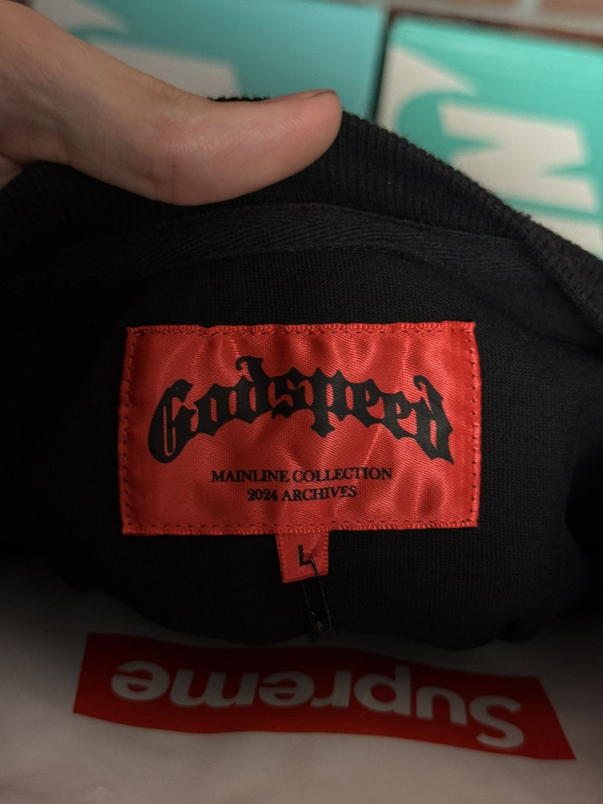 Godspeed Godspeed Eternal Dream Bone Tee Black Size L (NEW) Size US L / EU 52-54 / 3 - 5 Thumbnail