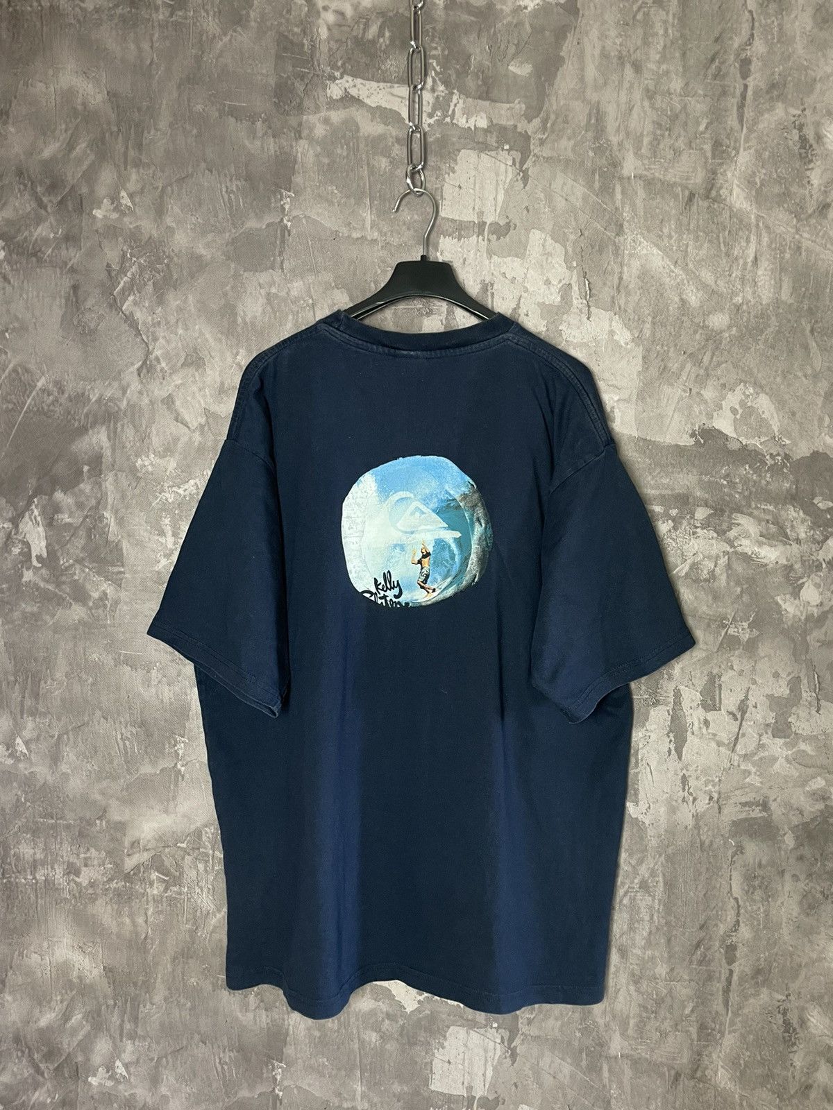 Quiksilver × Vintage Vintage 90s Quiksilver Boxy Surf Skate Big Logo T Shirt Size US XL / EU 56 / 4 - 1 Thumbnail