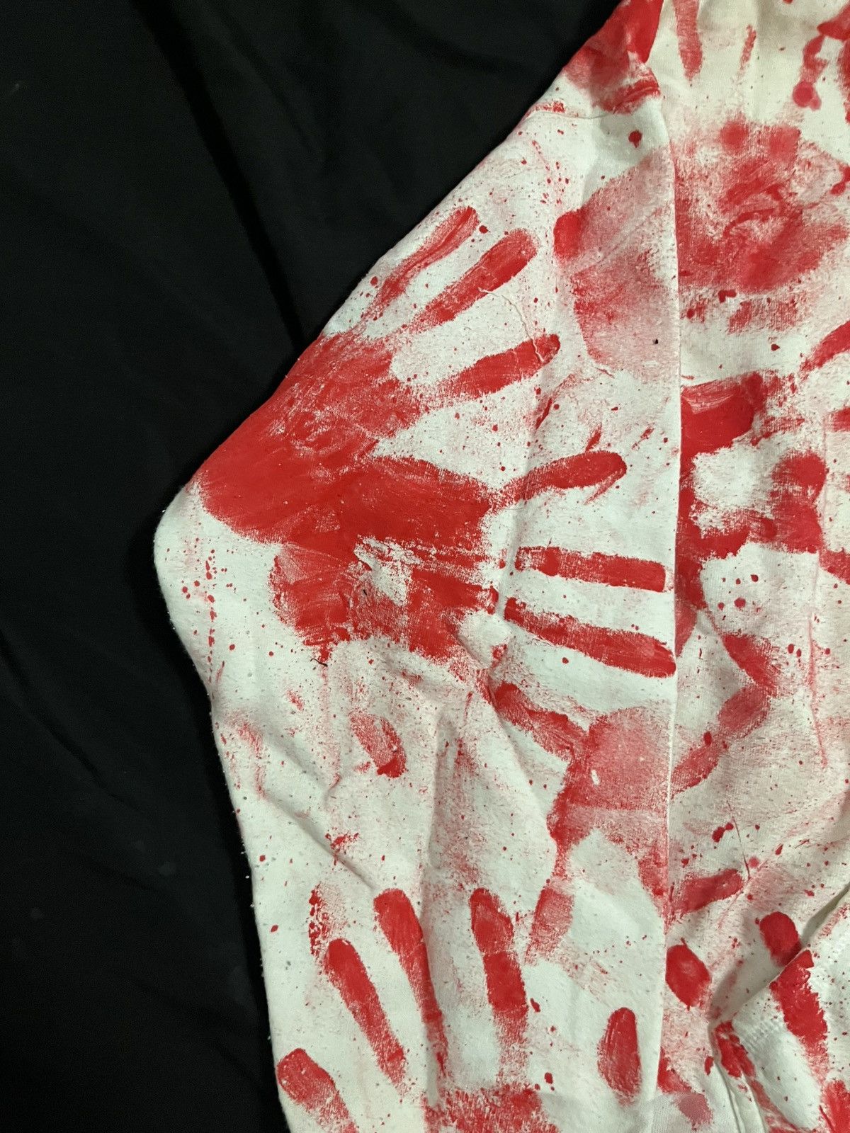 Other Haunted blood handprint hoodie white Size US L / EU 52-54 / 3 - 3 Thumbnail