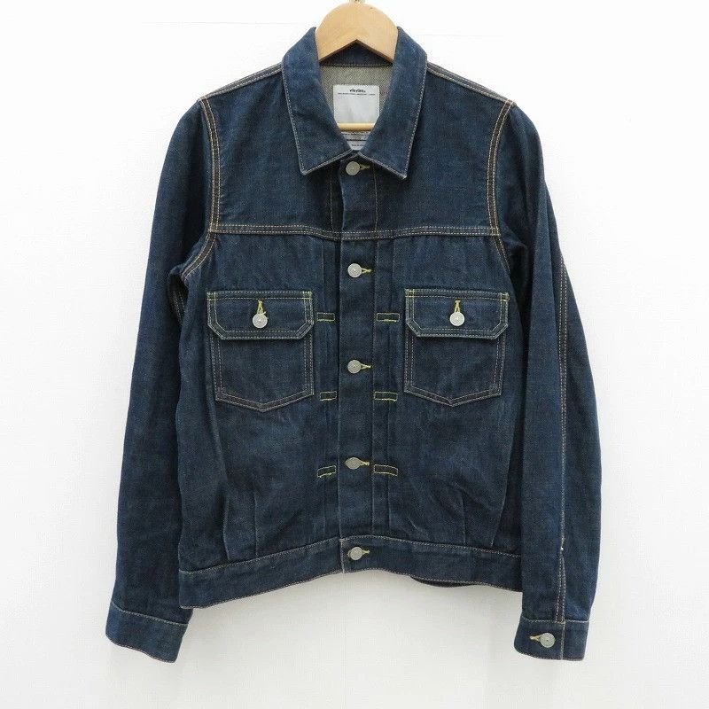 Visvim VISVIM 17AW SS 101 JKT JUMBO UNWASHED JACKET DENIM jean Size US S / EU 44-46 / 1 - 1 Thumbnail