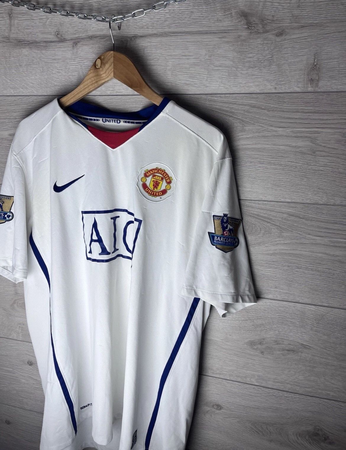 Nike SOCCER JERSEY NIKE FC MANCHESTER UNITED ANDERSON #8 DRI-FIT Size US XXL / EU 58 / 5 - 3 Thumbnail