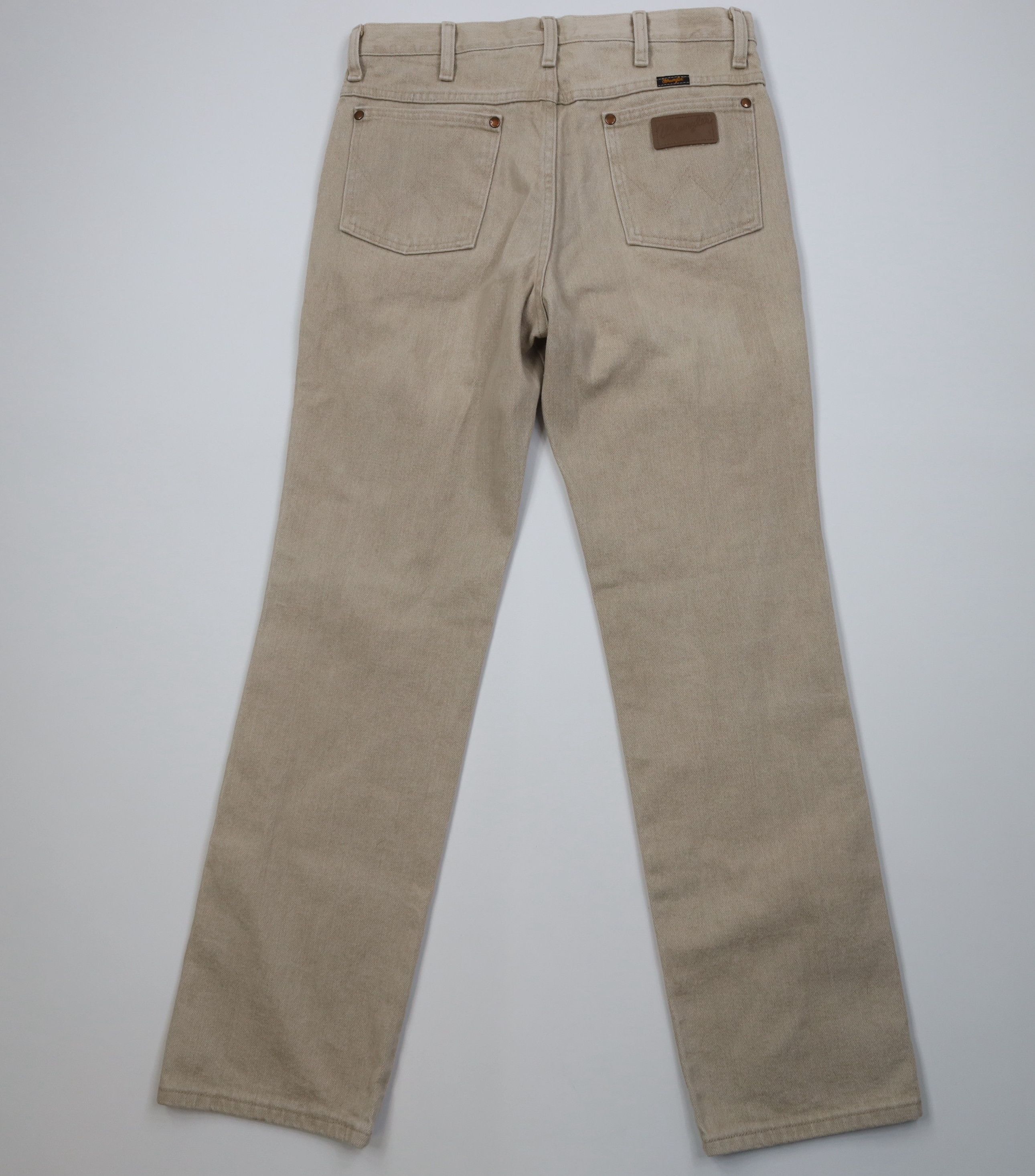 Wrangler Vintage 90s Wrangler Straight Leg Denim Jeans Beige Cotton Size US 32 / EU 48 - 8 Thumbnail