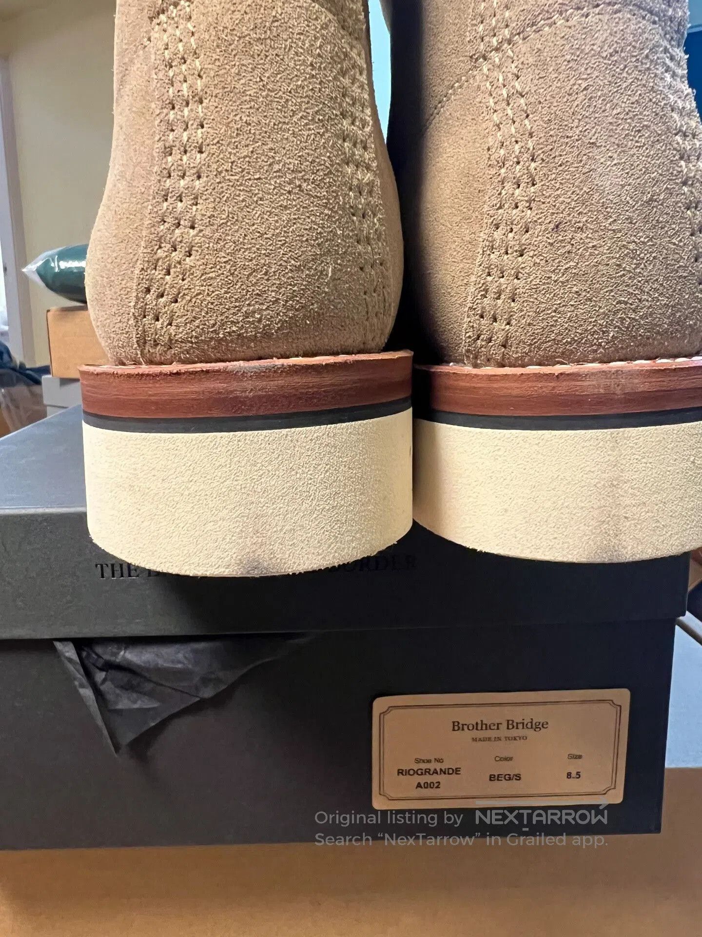 Brother Bridge Brother Bridge Suede Work Boots. Size US 8.5 / EU 41-42 - 8 Thumbnail