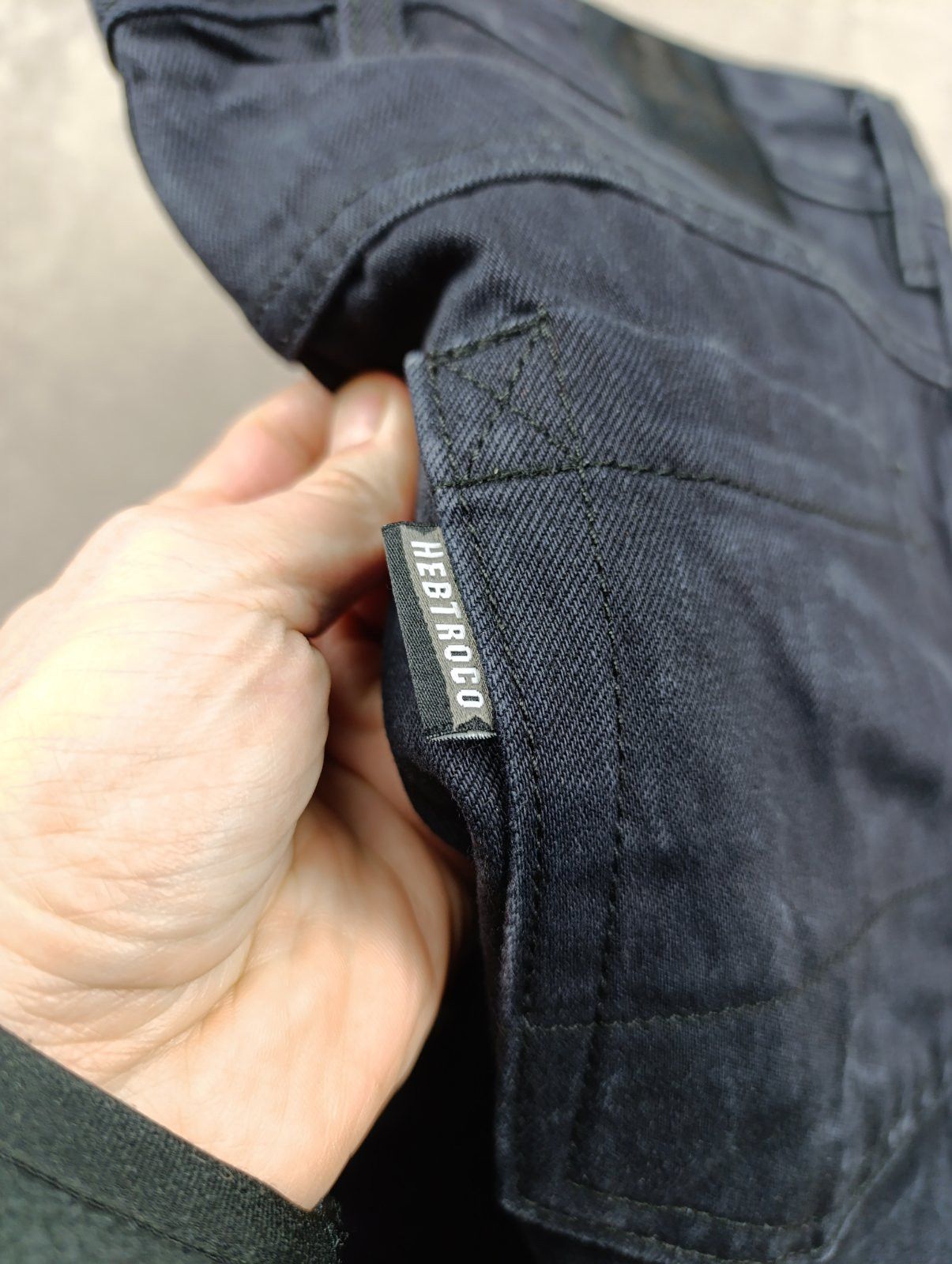Other HEBTROCO CANDIANI DENIM JEANS ITALY JET DESIGNER Size US 36 / EU 52 - 12 Thumbnail