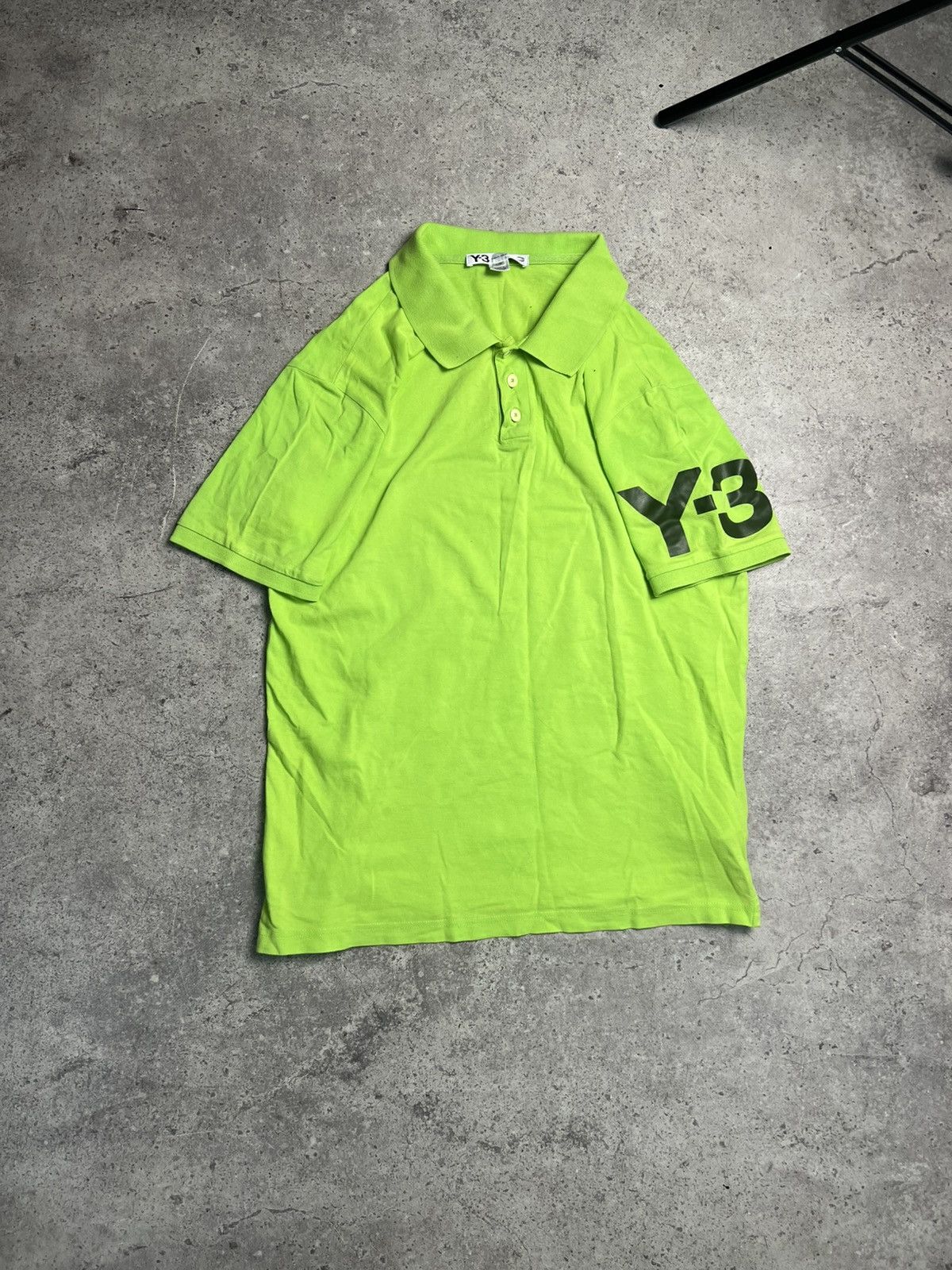 Adidas Adidas Yohji Yamamoto Y-3 Polo Shirt Size L Size US L / EU 52-54 / 3 - 1 Thumbnail