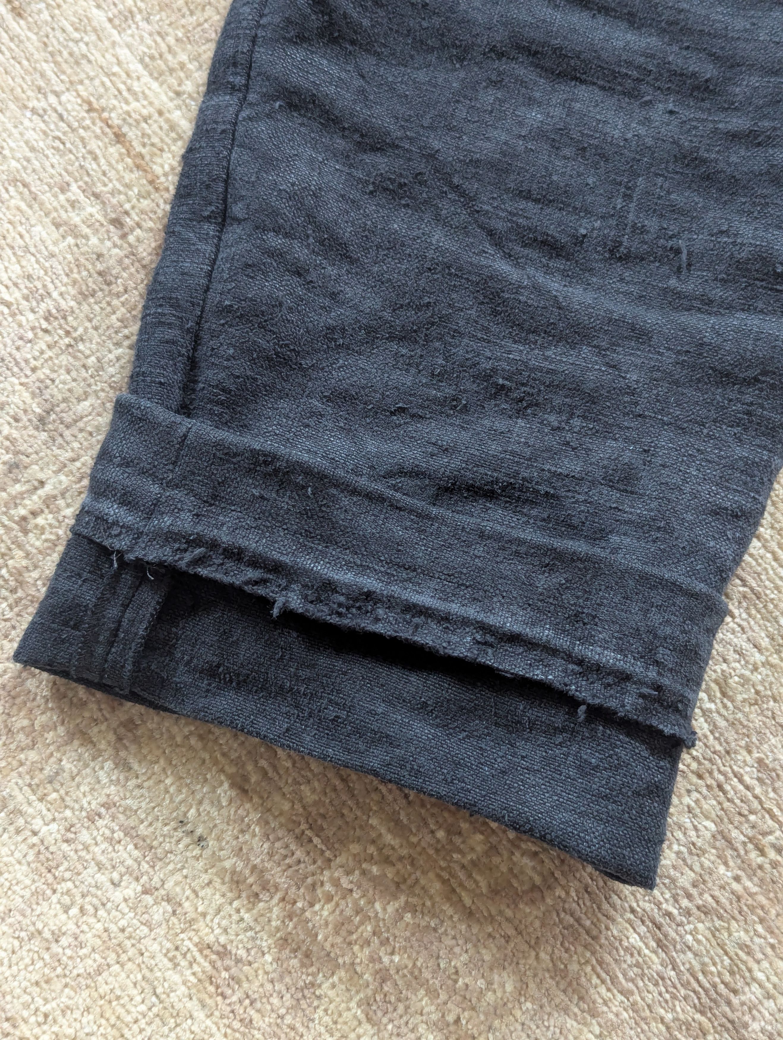 Label Under Construction Vintage Military Tent Jeans Size US 38 / EU 54 - 6 Thumbnail