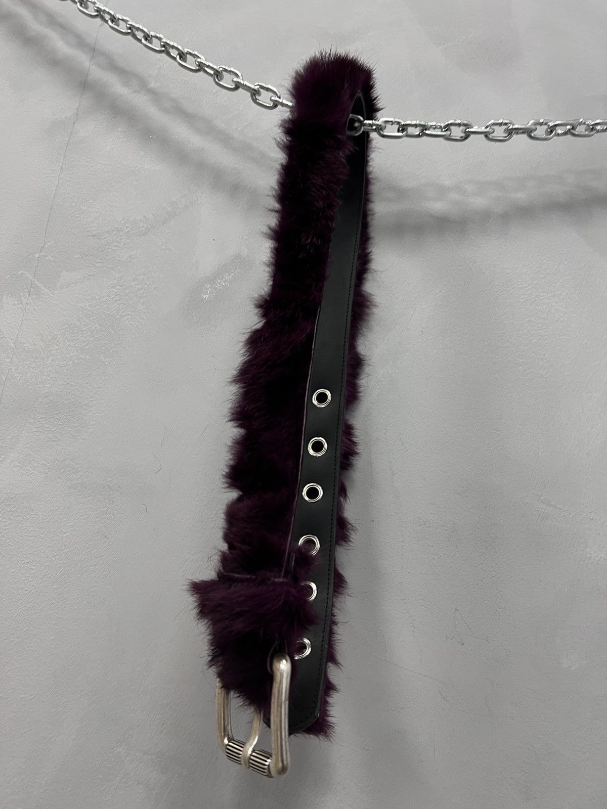 Hysteric Glamour × Le Grande Bleu (L.G.B.) × Vintage VINTAGE AVANT-GARDE GOTHIC LEATHER BELT RICK OWENS STYLE Size ONE SIZE - 13 Thumbnail