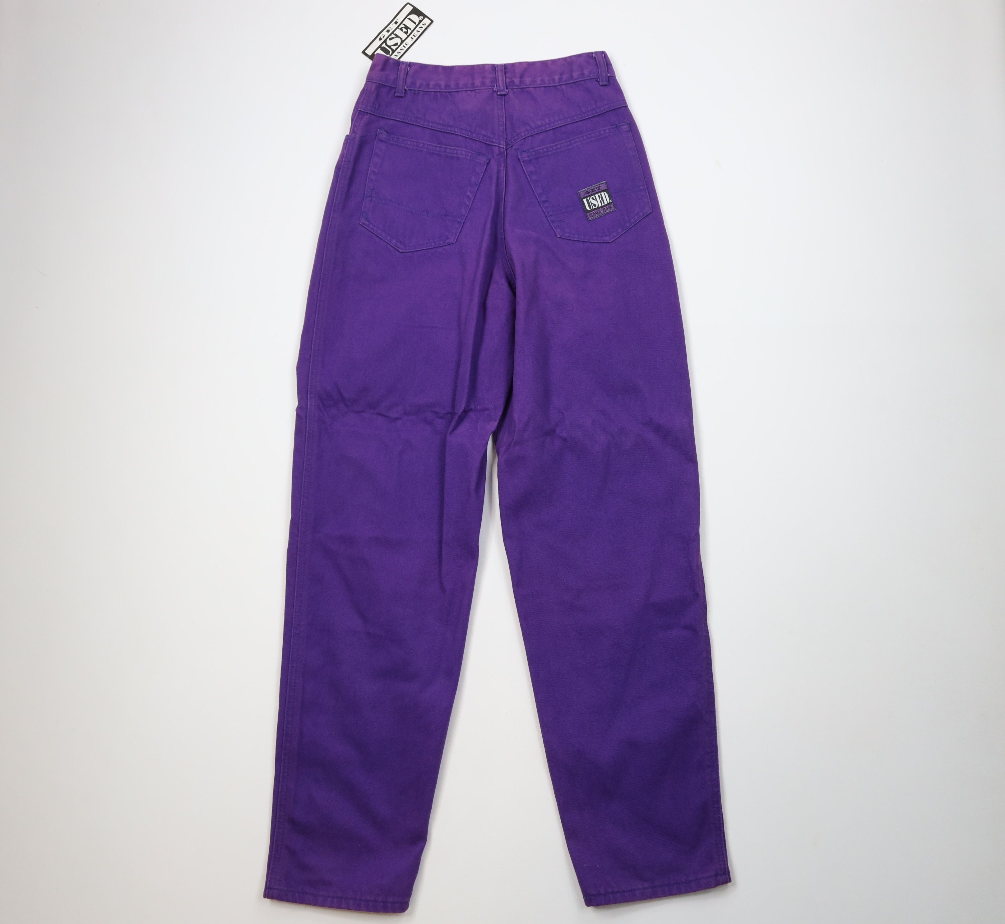 Vintage Deadstock Vintage 90s Streetwear Fit Skateboard Jeans Purple Size US 29 - 8 Thumbnail