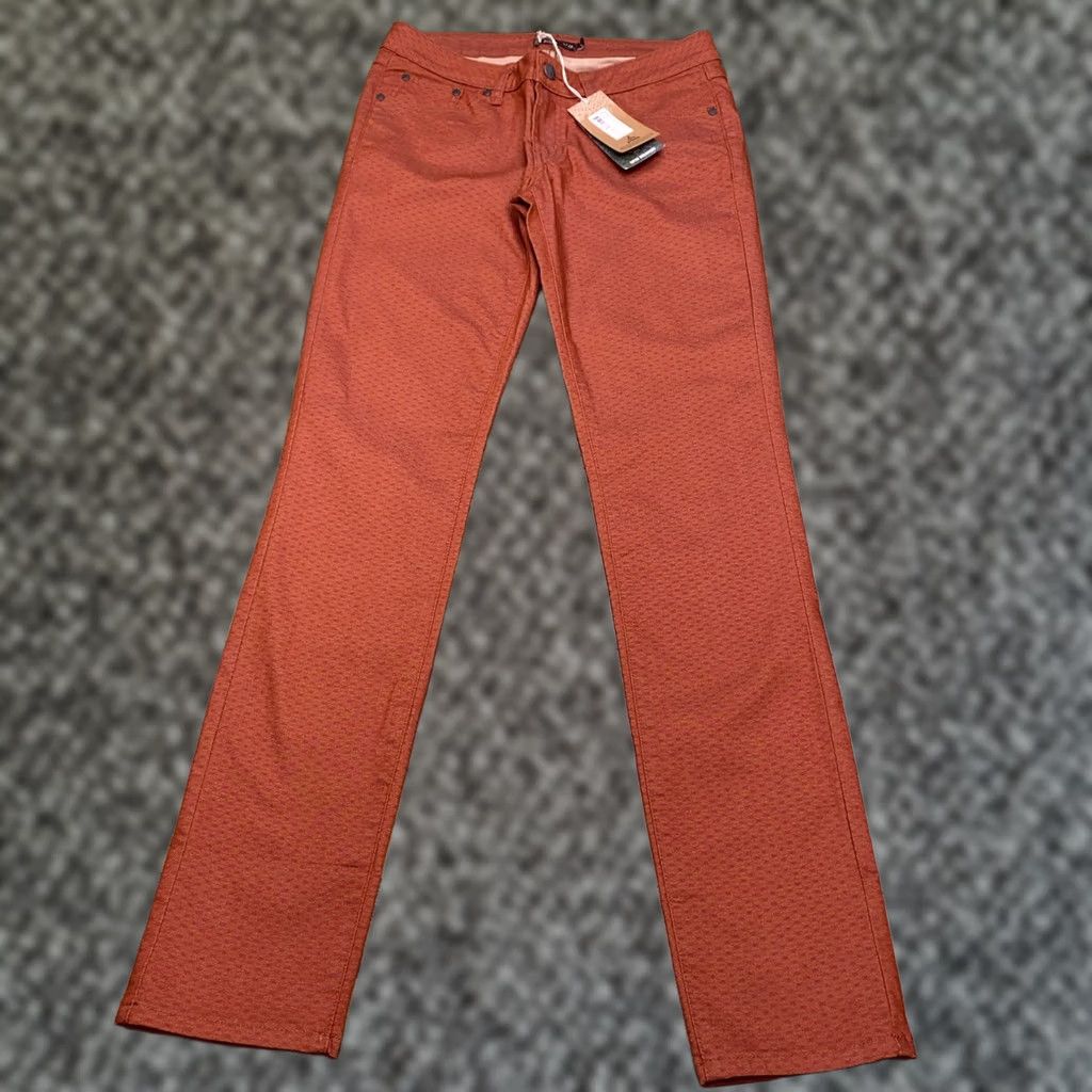 Prana prAna Kara Jeans Womens 6 28 Low Rise Stretch Fitted Picante Dots New Size 28" / US 6 / IT 42 - 1 Thumbnail