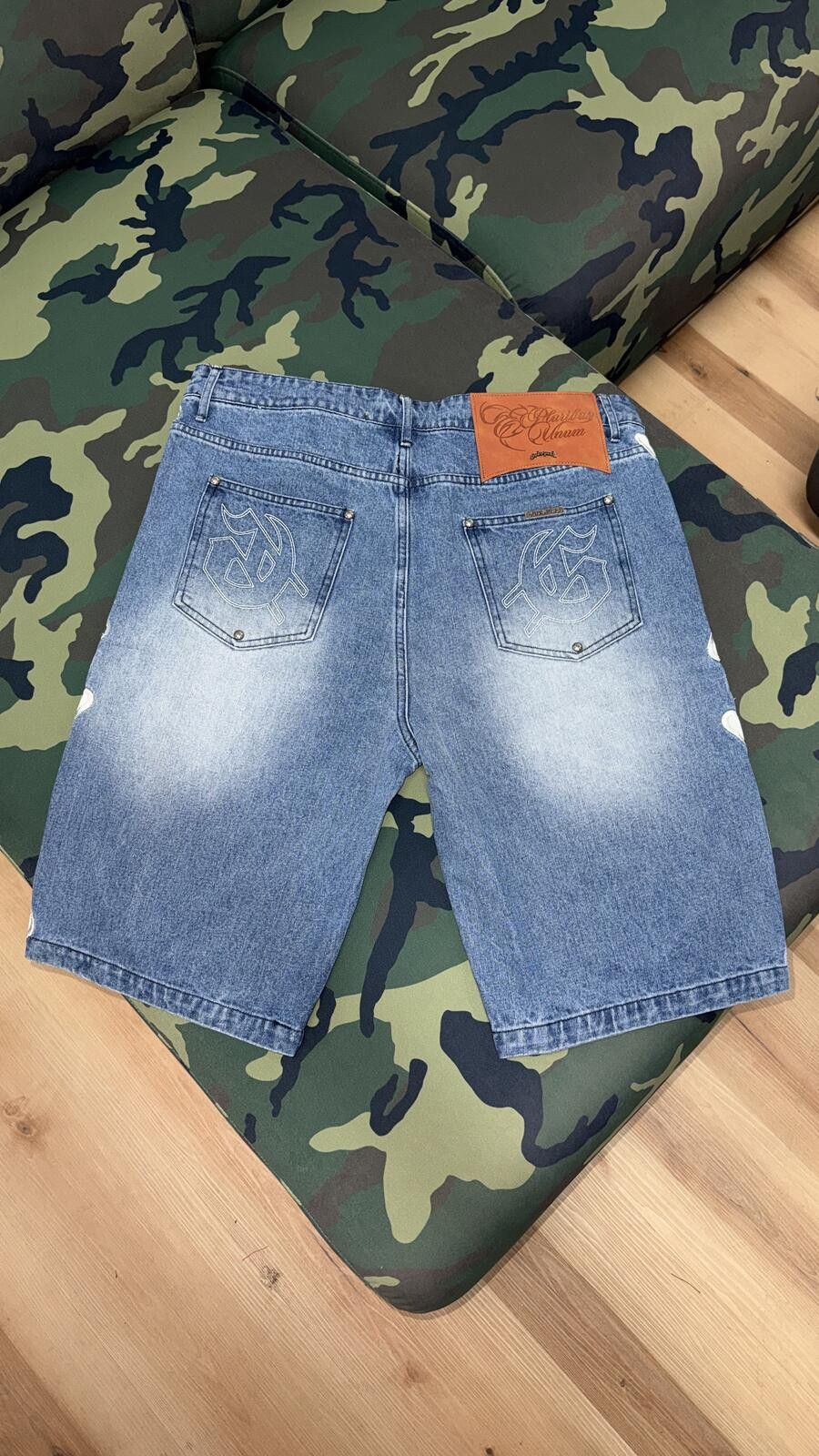 Godspeed Godspeed Blue Fémur Denim Shorts Size US 34 / EU 50 - 3 Thumbnail