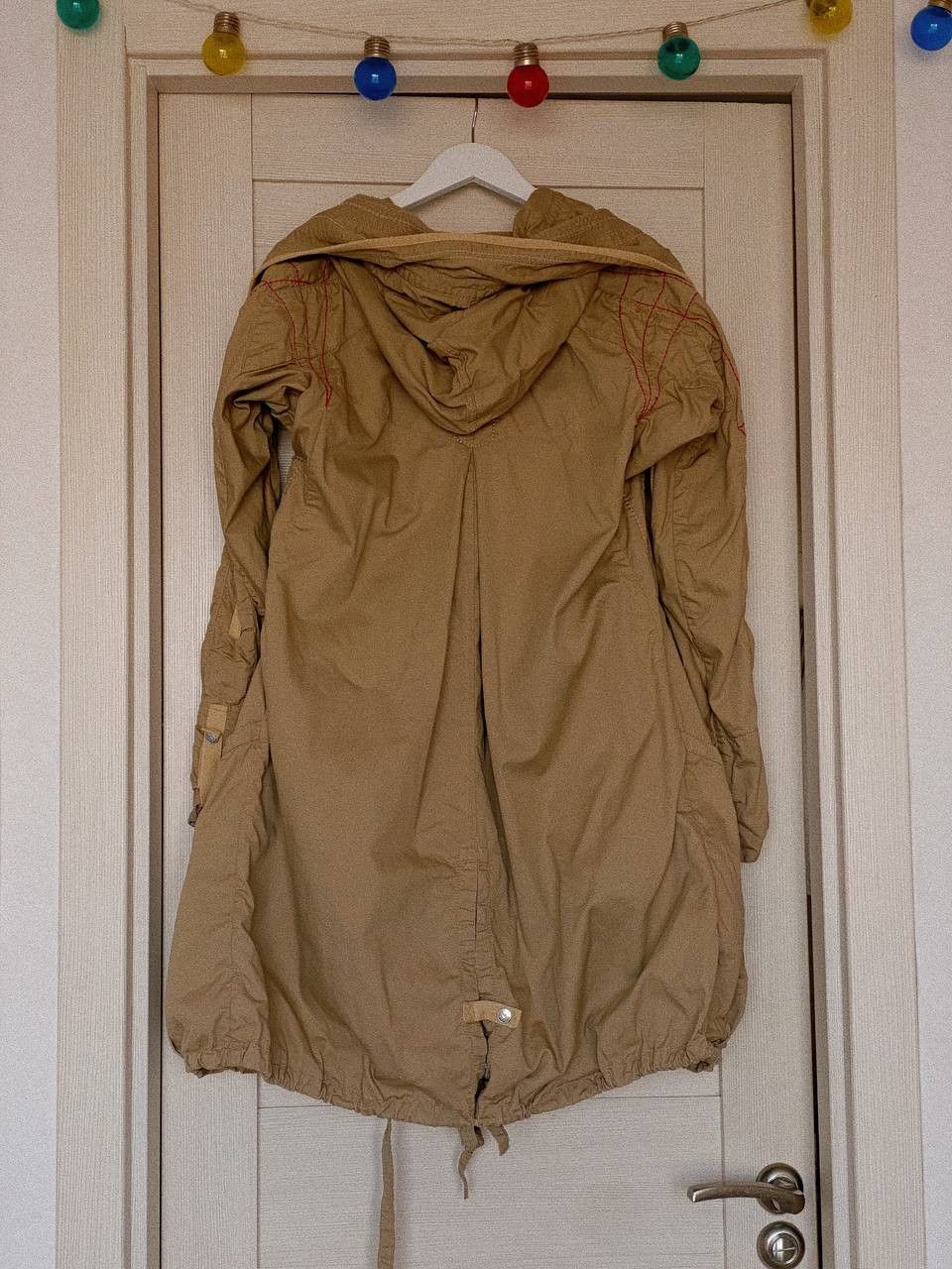 Marithe + Francois Girbaud Marithé + François Girbaud Avant Garde Trench Coat Beige Size L / US 10 / IT 46 - 2 Thumbnail