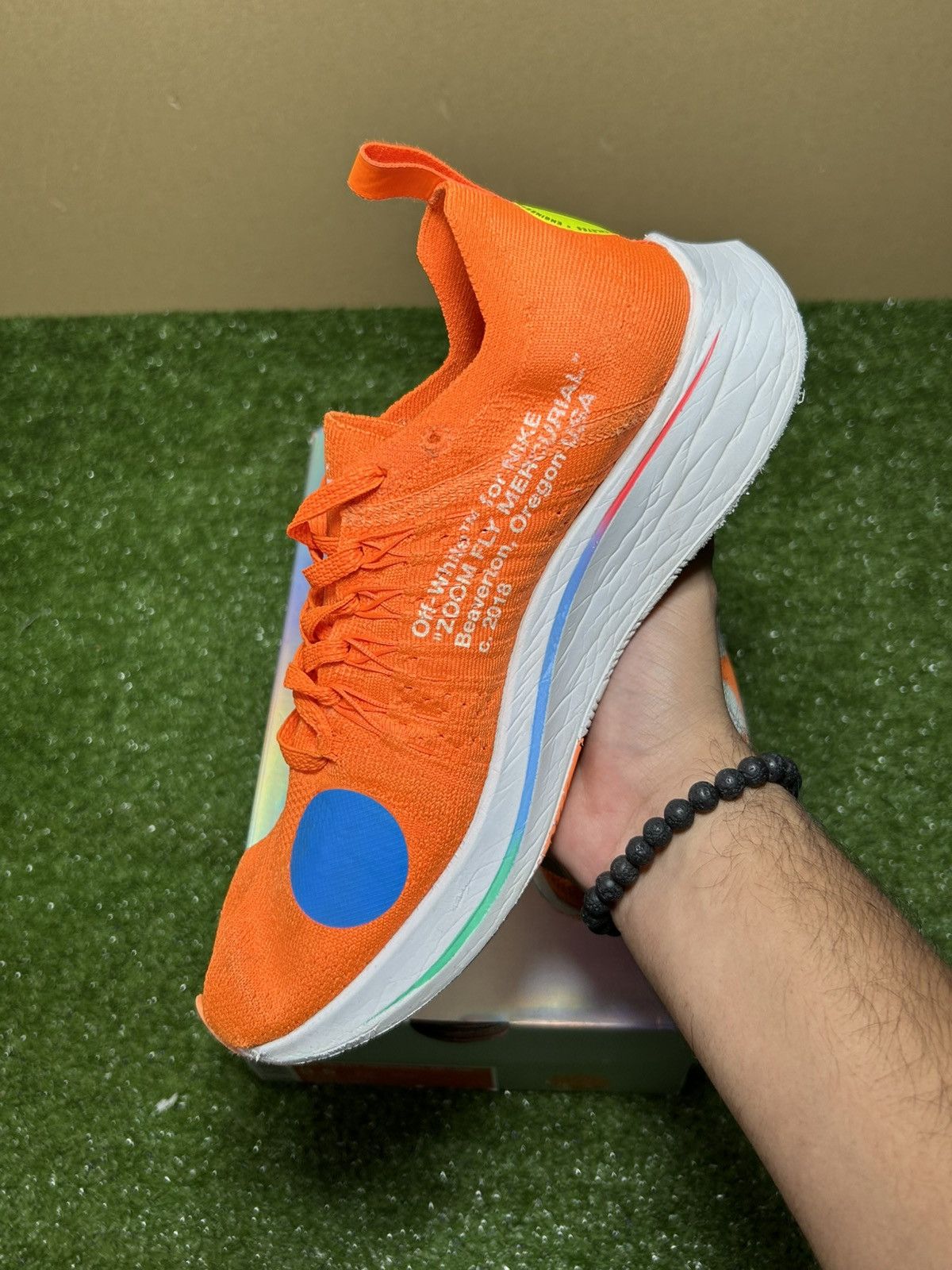 Nike × Off-White Nike zoom mercurial off-white total orange Size US 8.5 / EU 41-42 - 7 Thumbnail