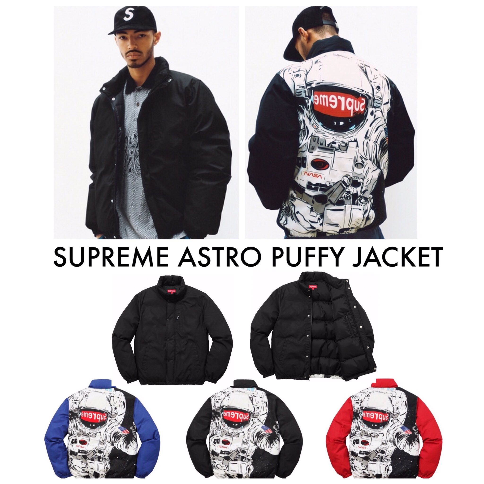 Supreme Supreme 16FW Astronaut Puffy Jacket Red Size US L / EU 52-54 / 3 - 8 Thumbnail