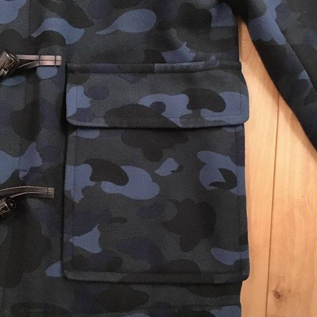 Bape × Nigo BAPE Wool Duffle Coat Blue camo a bathing ape NIGO Size US M / EU 48-50 / 2 - 5 Thumbnail