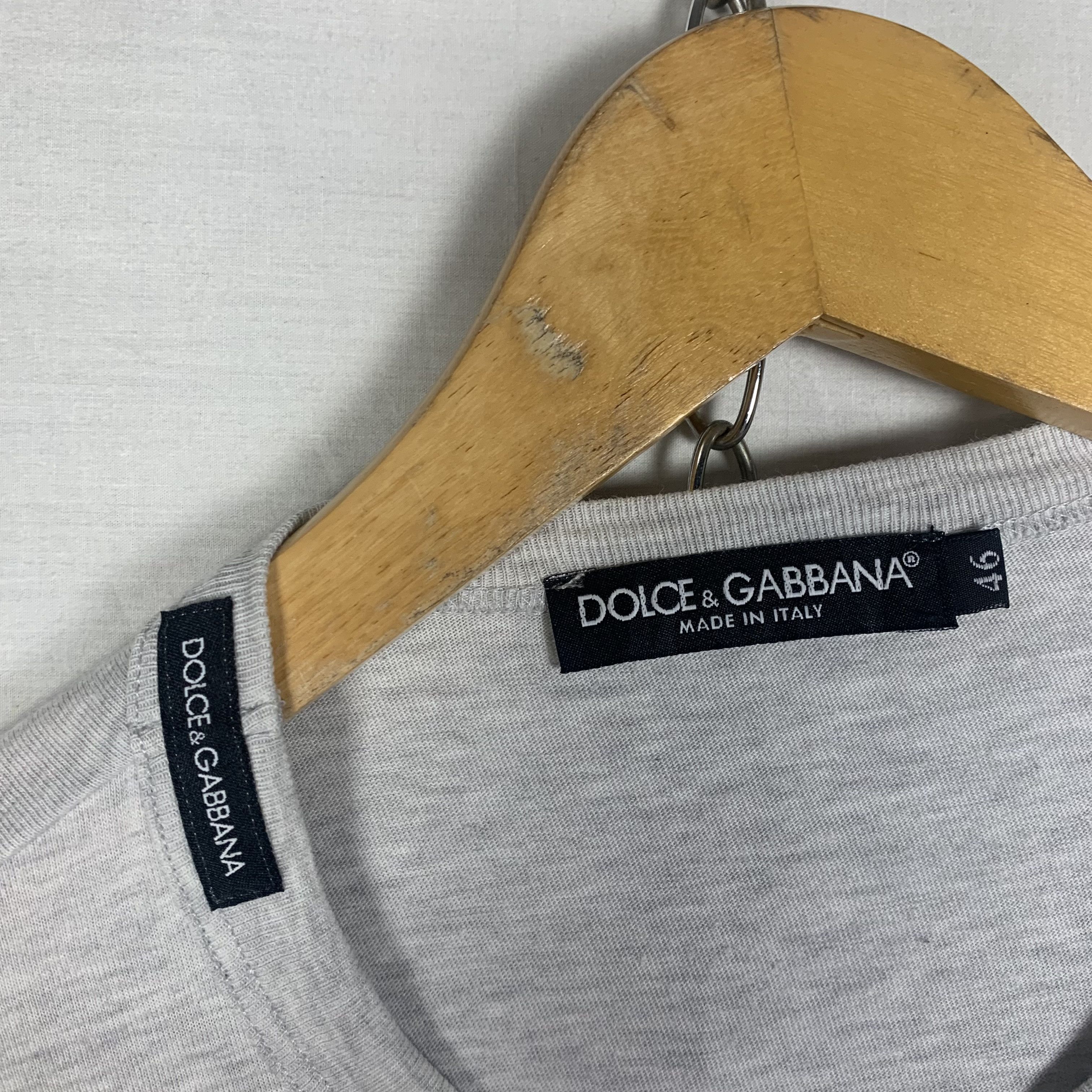 Dolce & Gabbana Dolce & Gabbana Martini Longsleeve Tshirt D&G Size US S / EU 44-46 / 1 - 4 Thumbnail