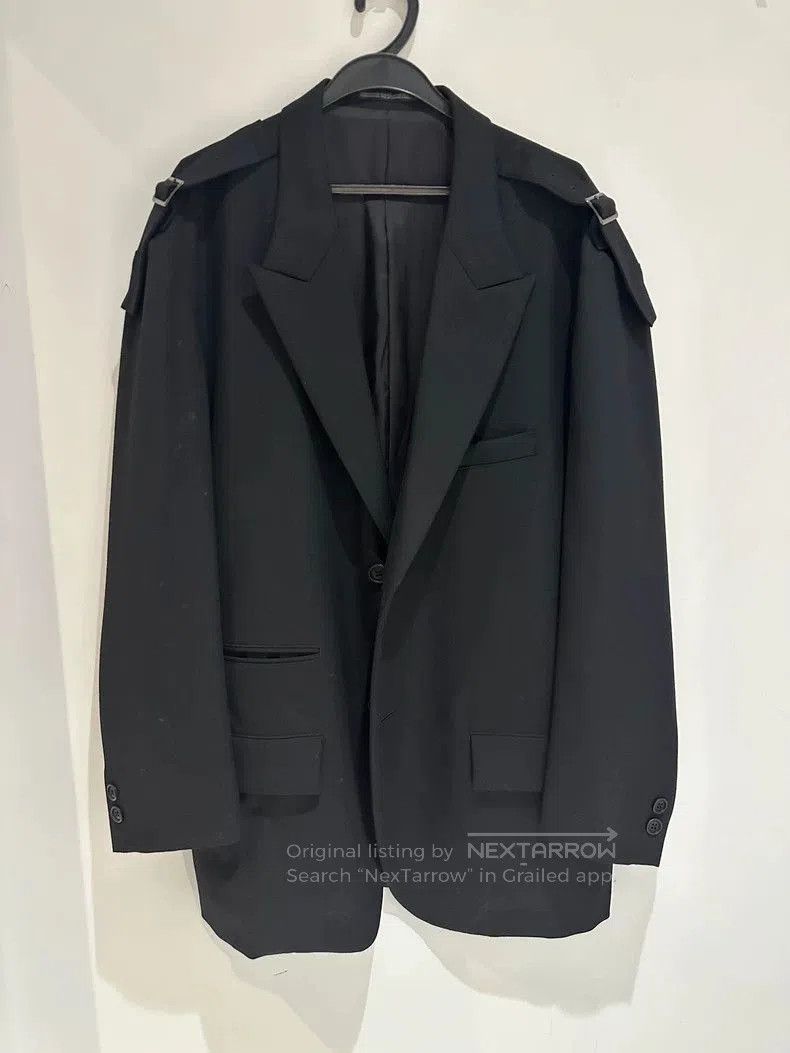 Yohji Yamamoto Yohji Yamamoto Black Wool Blazer. Size US S / EU 44-46 / 1 - 1 Thumbnail