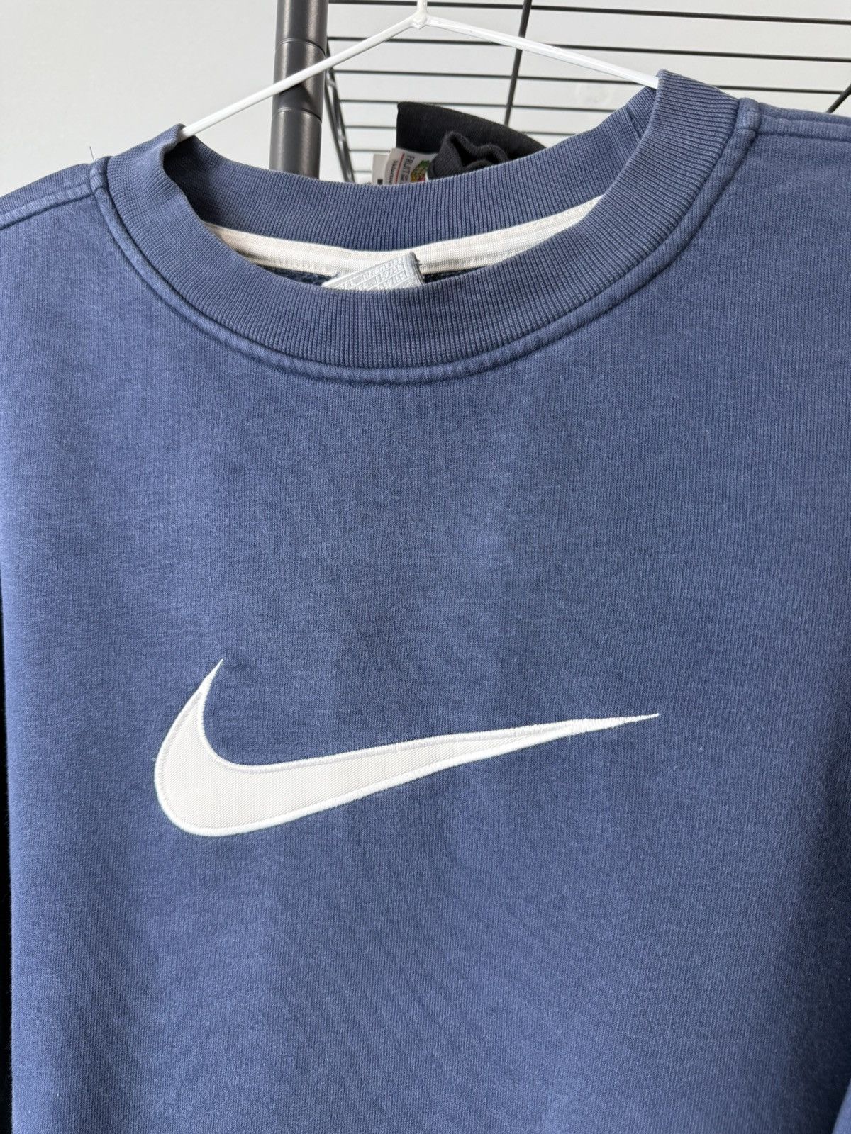 Nike Vintage 00’s Nike Sweatshirt Big Embroidered Logo Hype Size US L / EU 52-54 / 3 - 4 Thumbnail