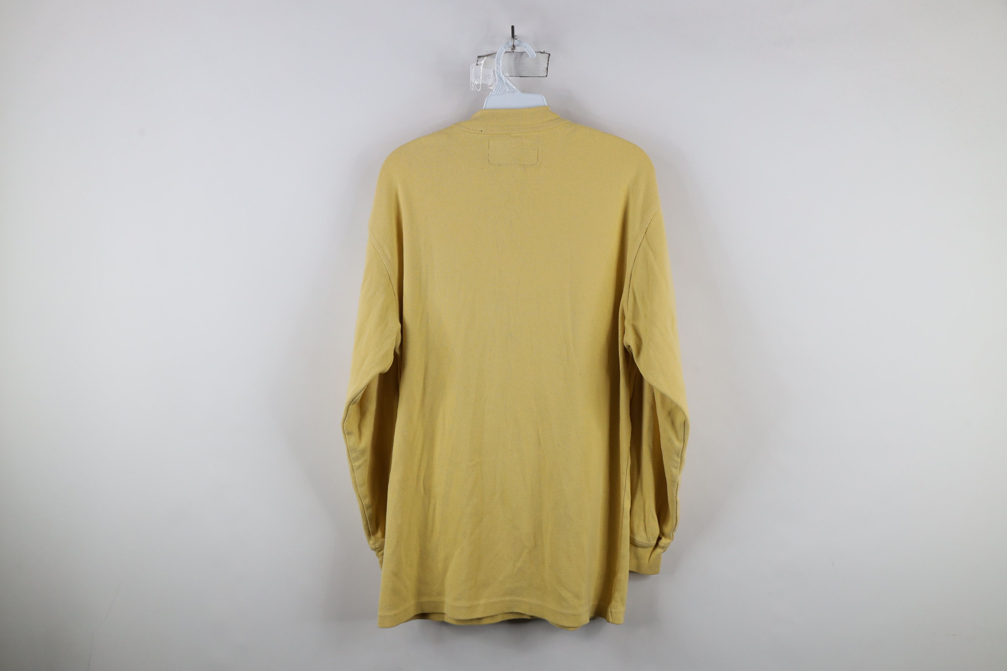 Vintage Vintage 90s Streetwear Heavyweight Ribbed Henley T-Shirt Size US S / EU 44-46 / 1 - 10 Thumbnail