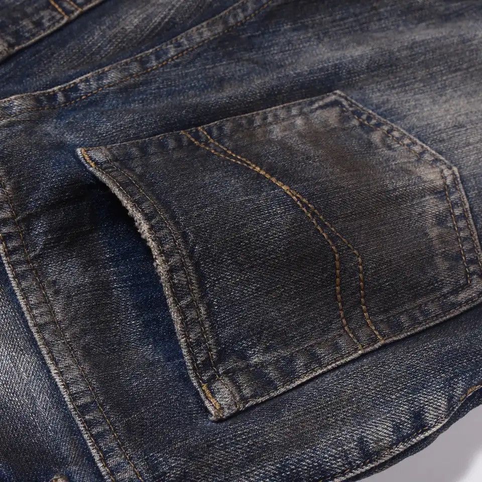 Vintage Y2k Streetwear Casual Fashion Trousers Vintage Blue Designer Size US 29 - 6 Thumbnail