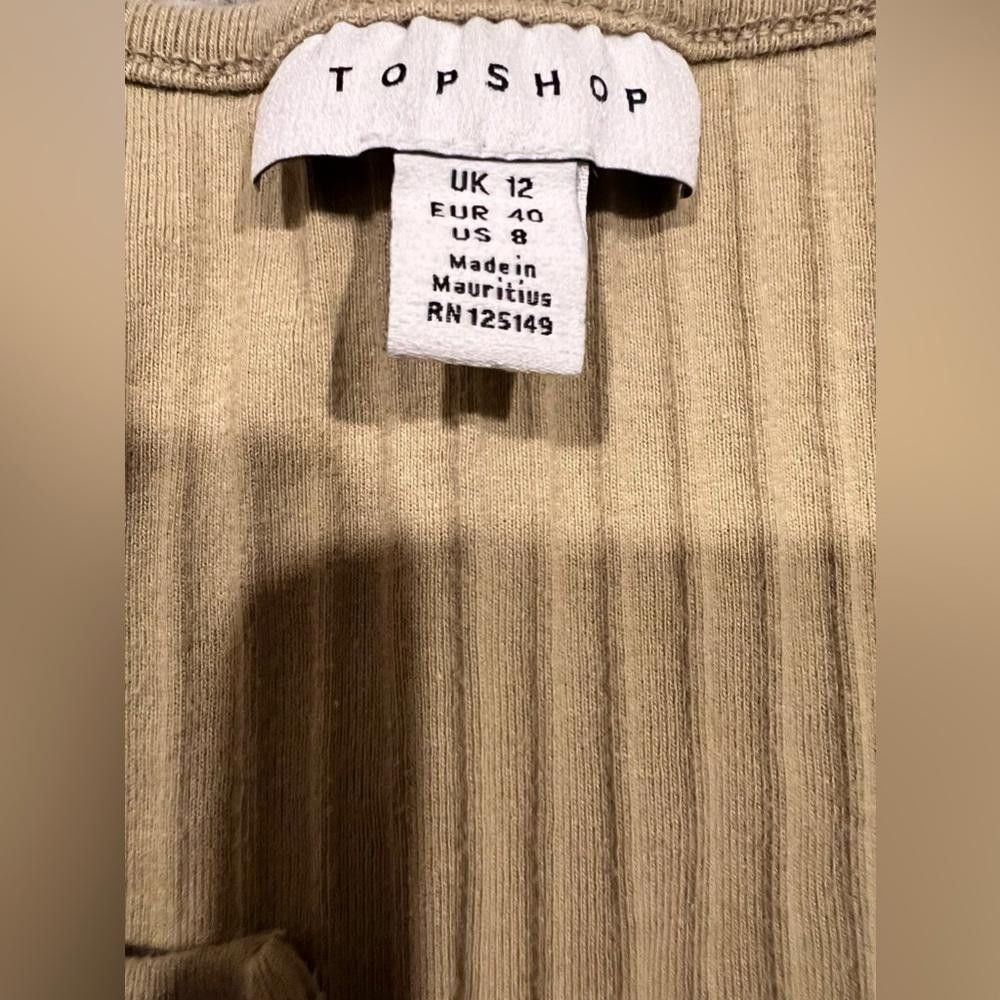 Topshop Topshop V neck crop top size 8 Size M / US 6-8 / IT 42-44 - 3 Thumbnail