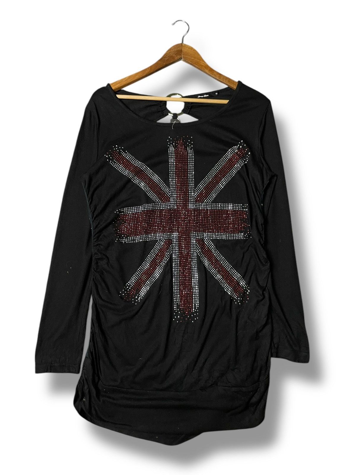 Japanese Brand Vintage Strange Heaven Punk Long Sleeve Shirts (76) Size L / US 10 / IT 46 - 1 Thumbnail