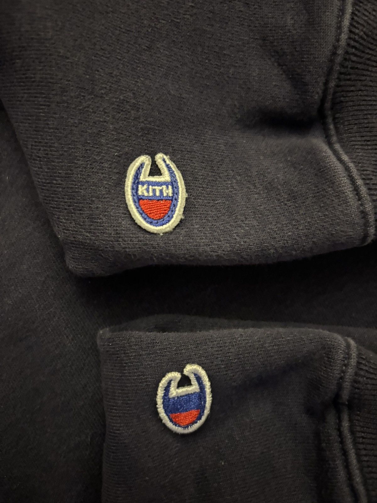 Champion × Kith Champion Kith Blue Crewneck With Double Embroidered Logo Size US M / EU 48-50 / 2 - 3 Thumbnail