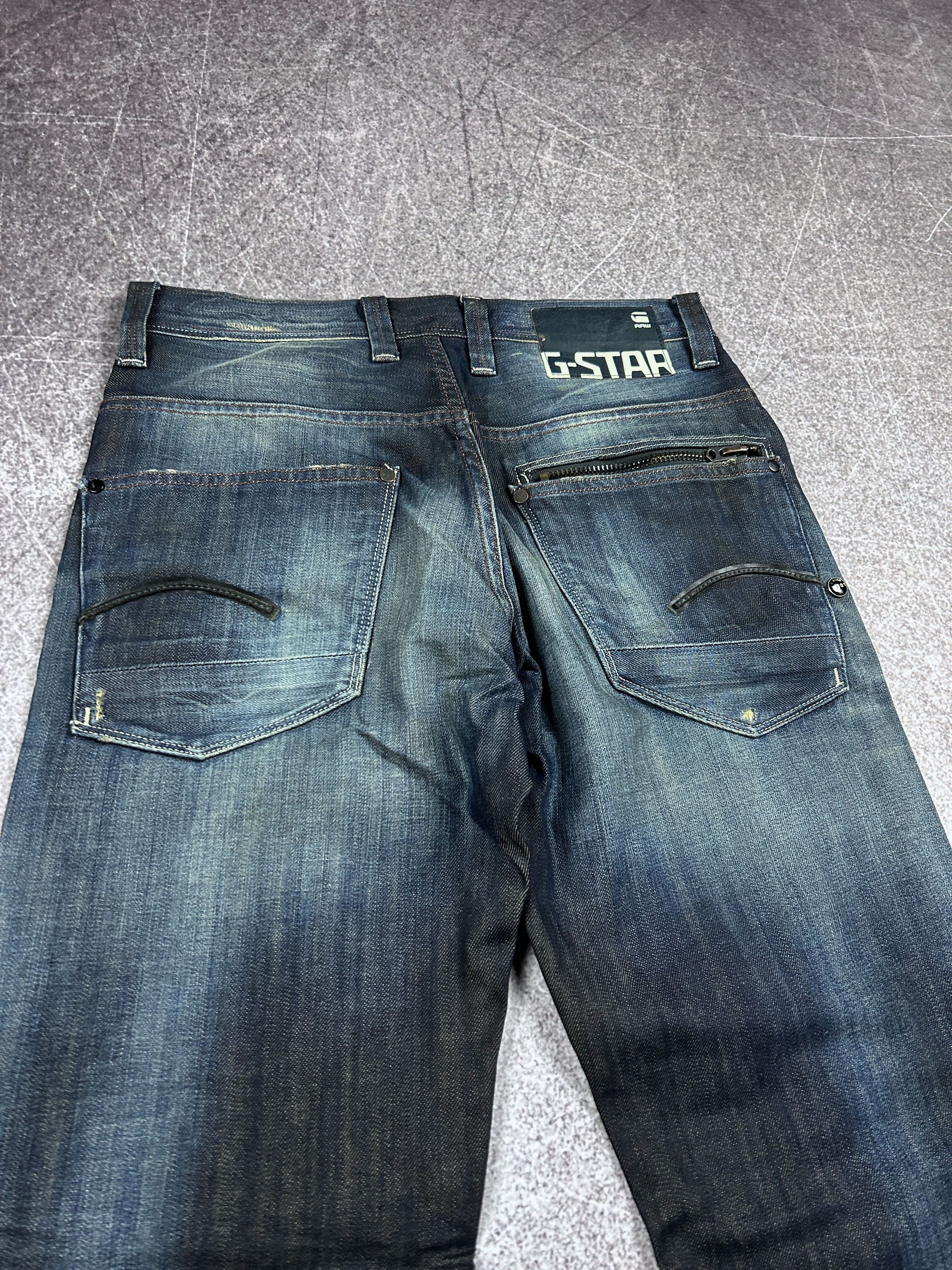 Designer VTG Yohji Yamamoto Raf Simons Opium Style Washed Jeans 90s Size US 30 / EU 46 - 6 Thumbnail