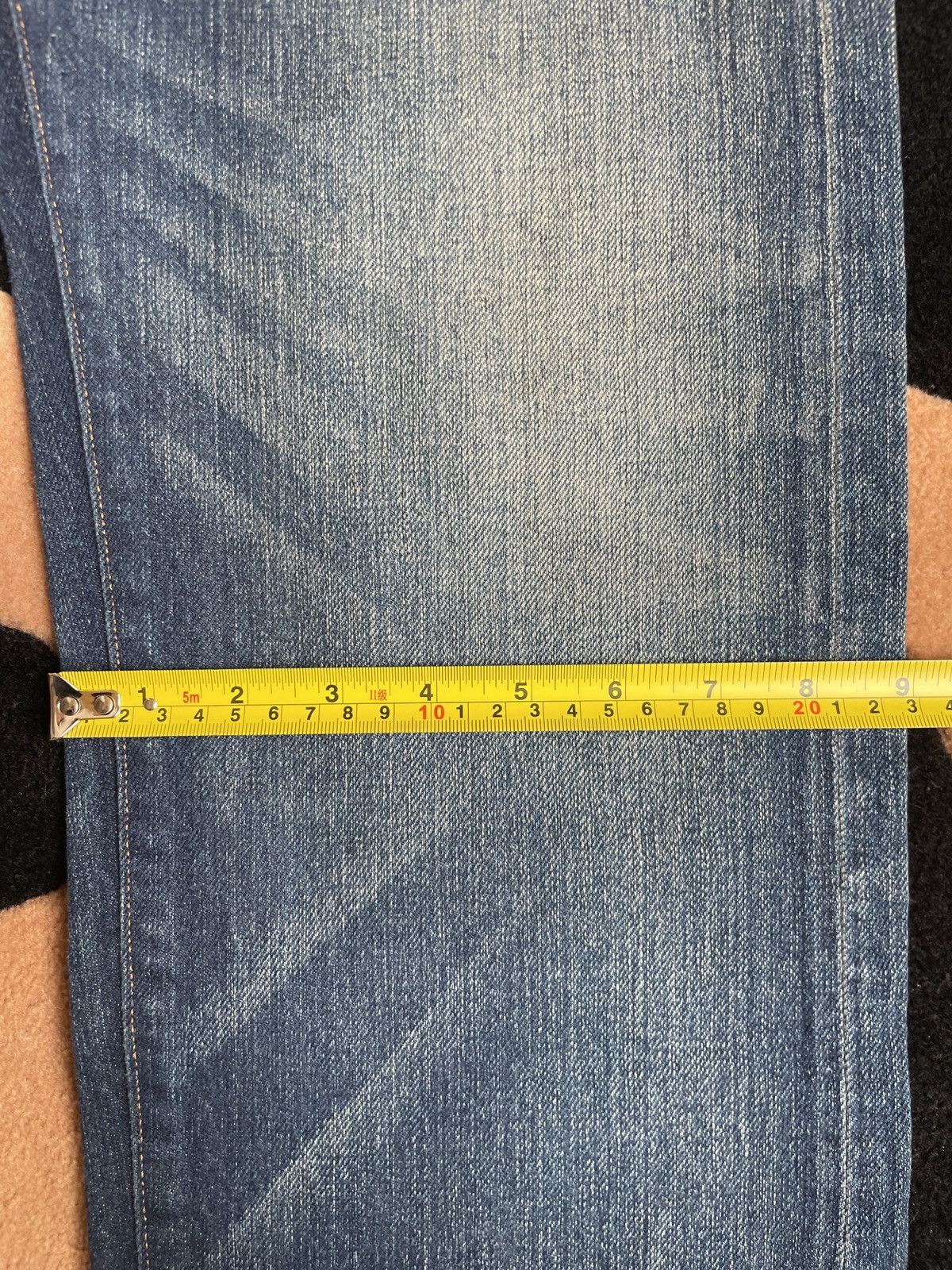 Evisu × Vintage EVISU Red suspenders daicock jeans size:30x34 Size US 30 / EU 46 - 13 Thumbnail